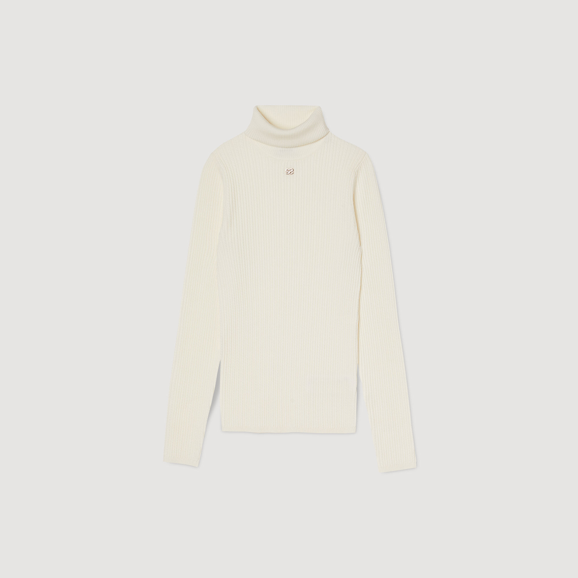 Jumper top with turtleneck