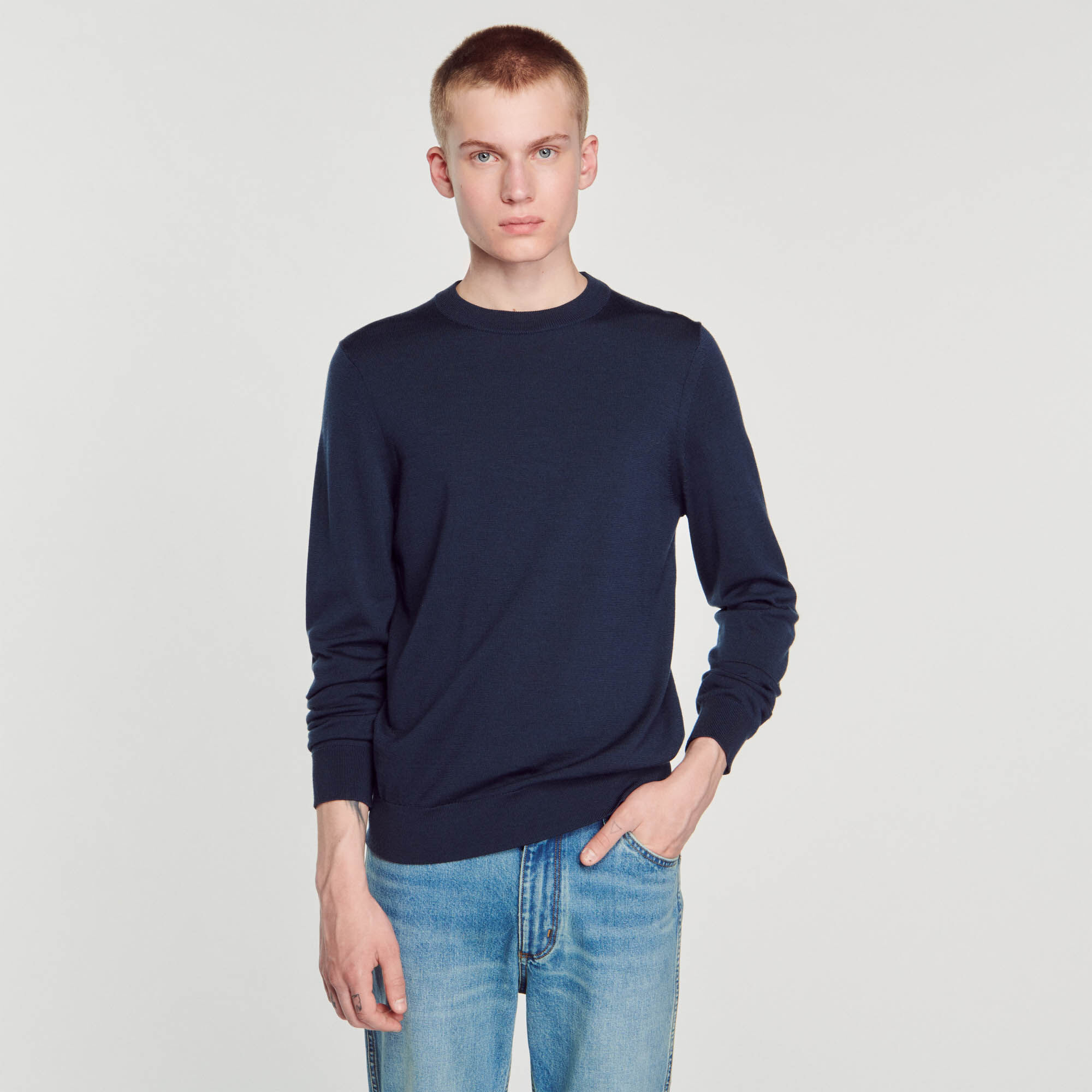 Sandro new arrivals sweater mens