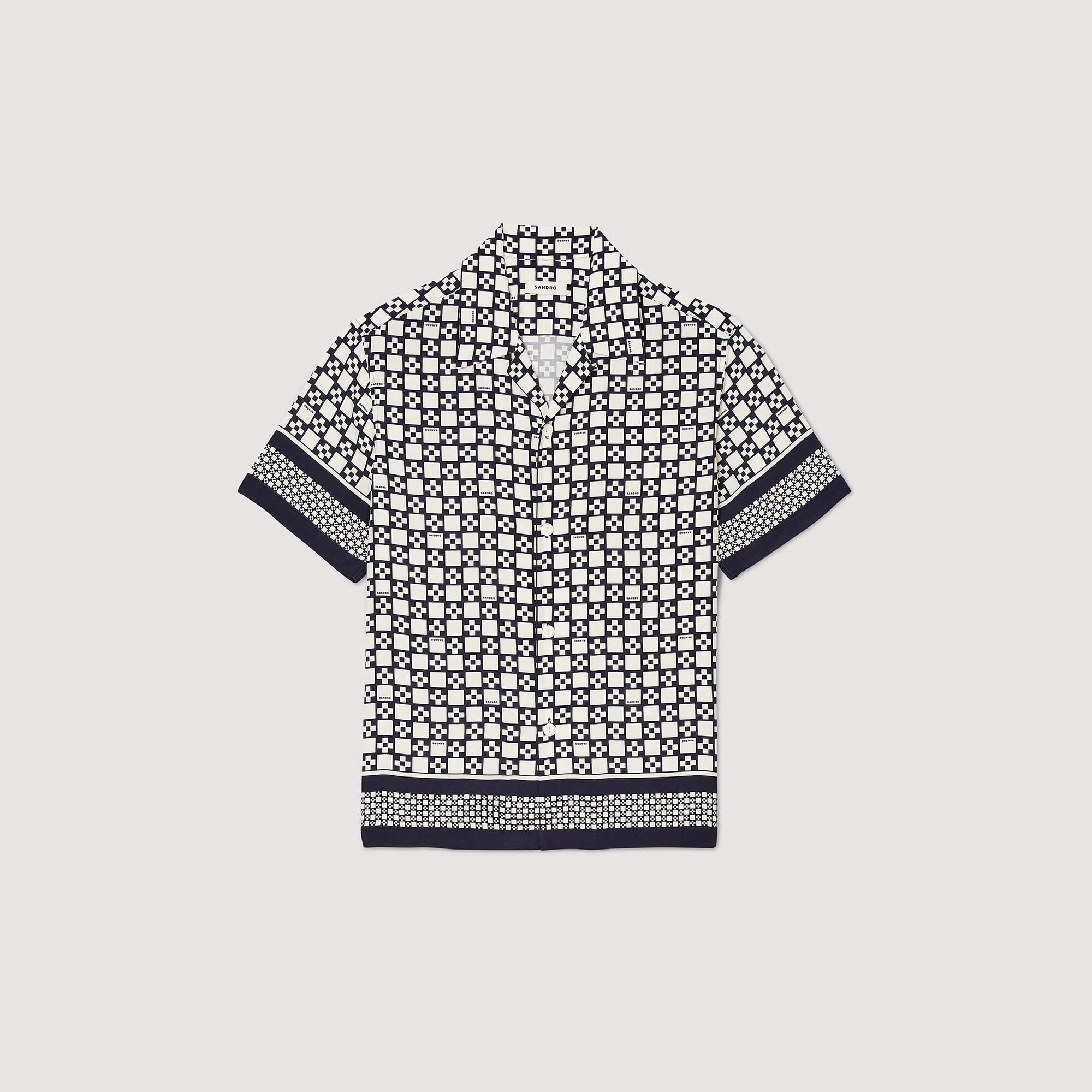 Square Cross short sleeved shirt
