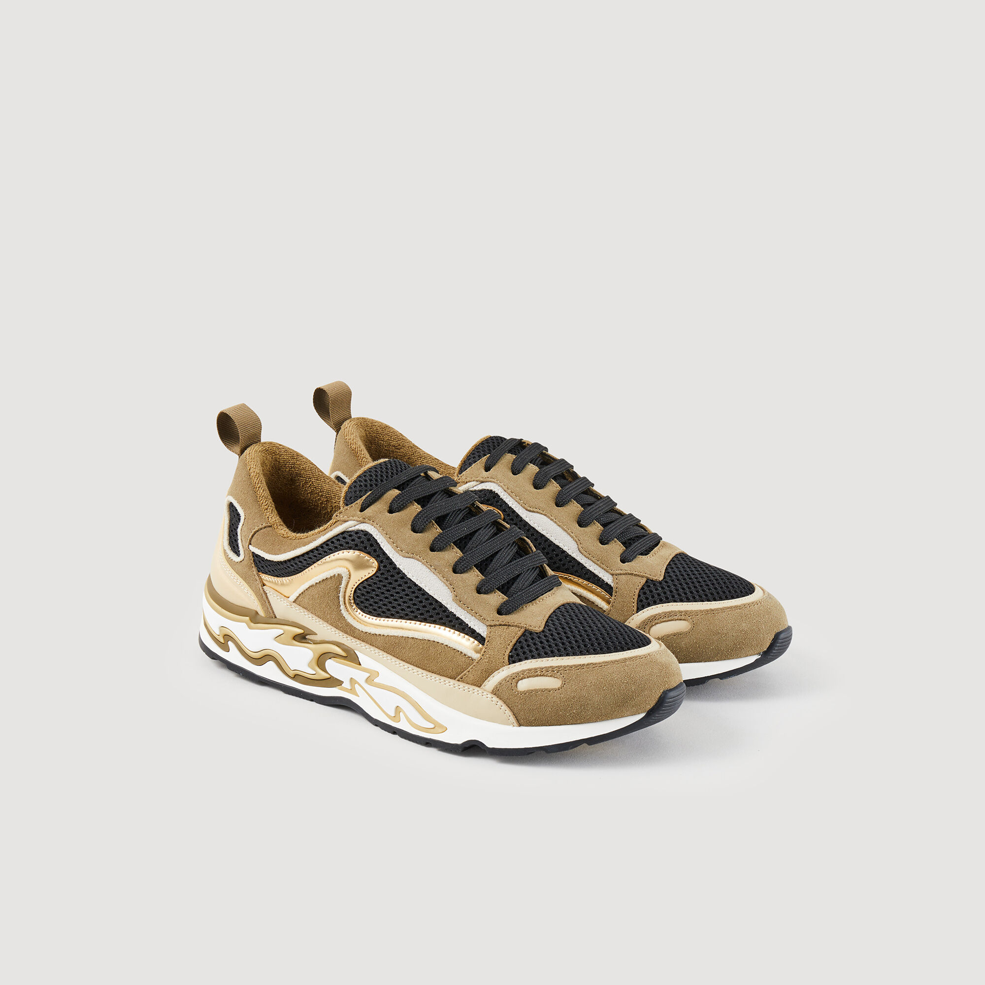Sandro shop sneakers flame