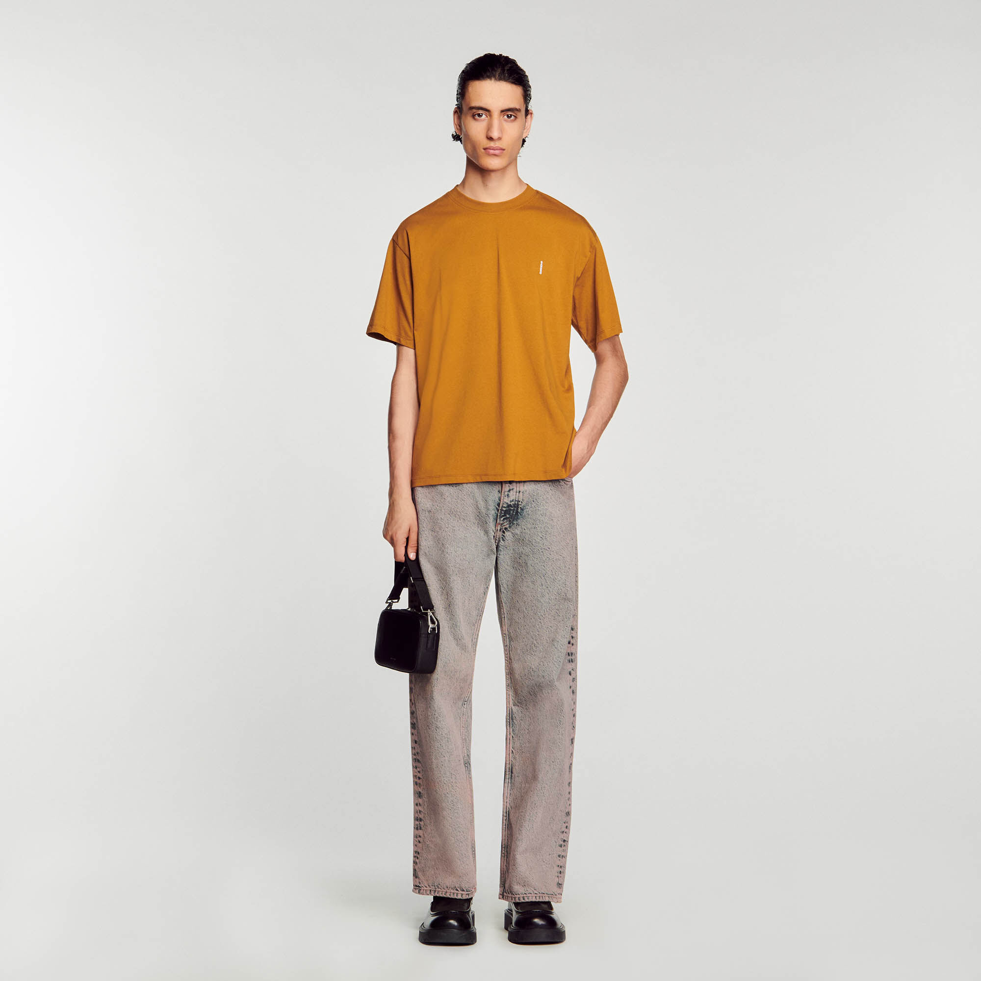 T shirt sandro best sale homme
