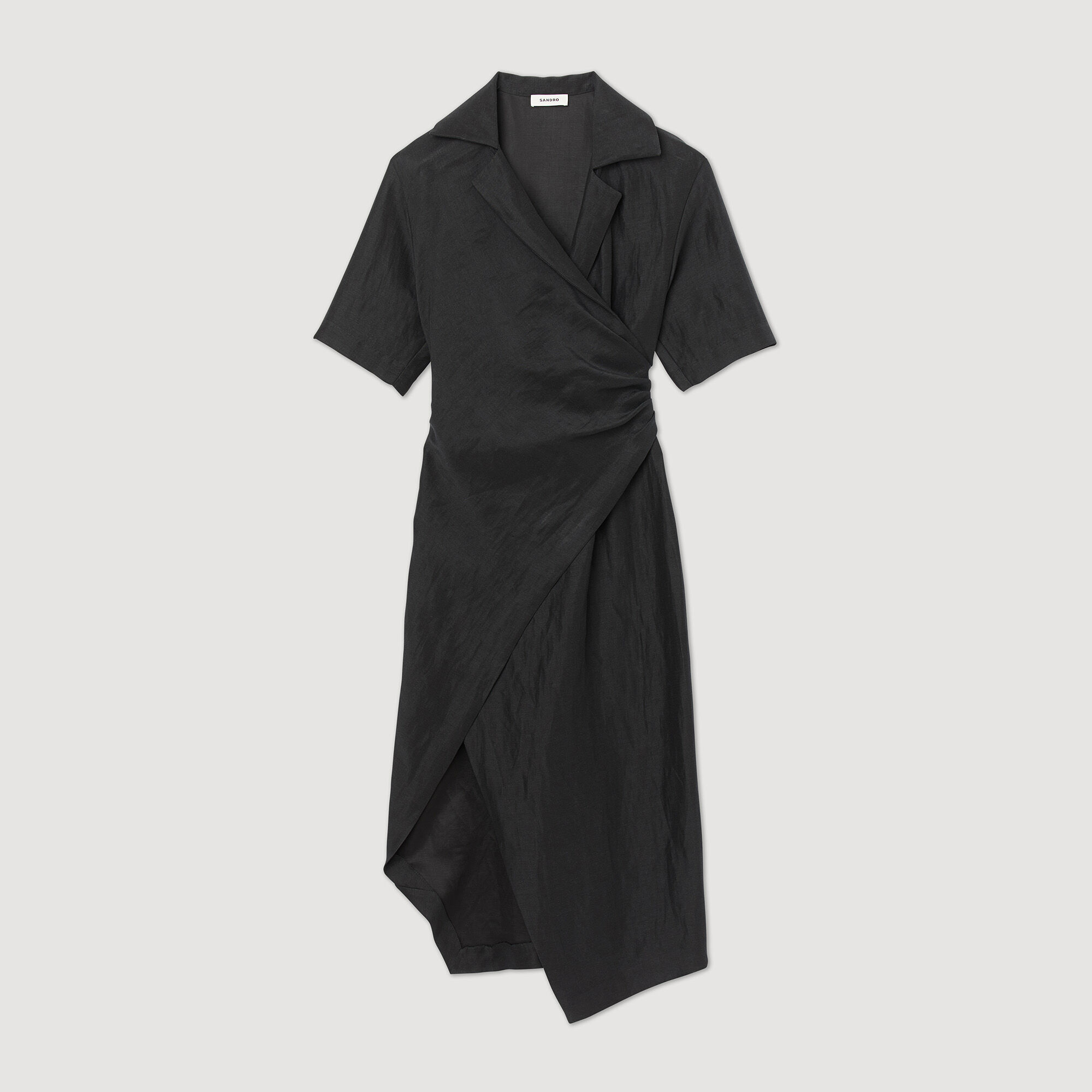 Draped asymmetric dress All Selection Sandro paris