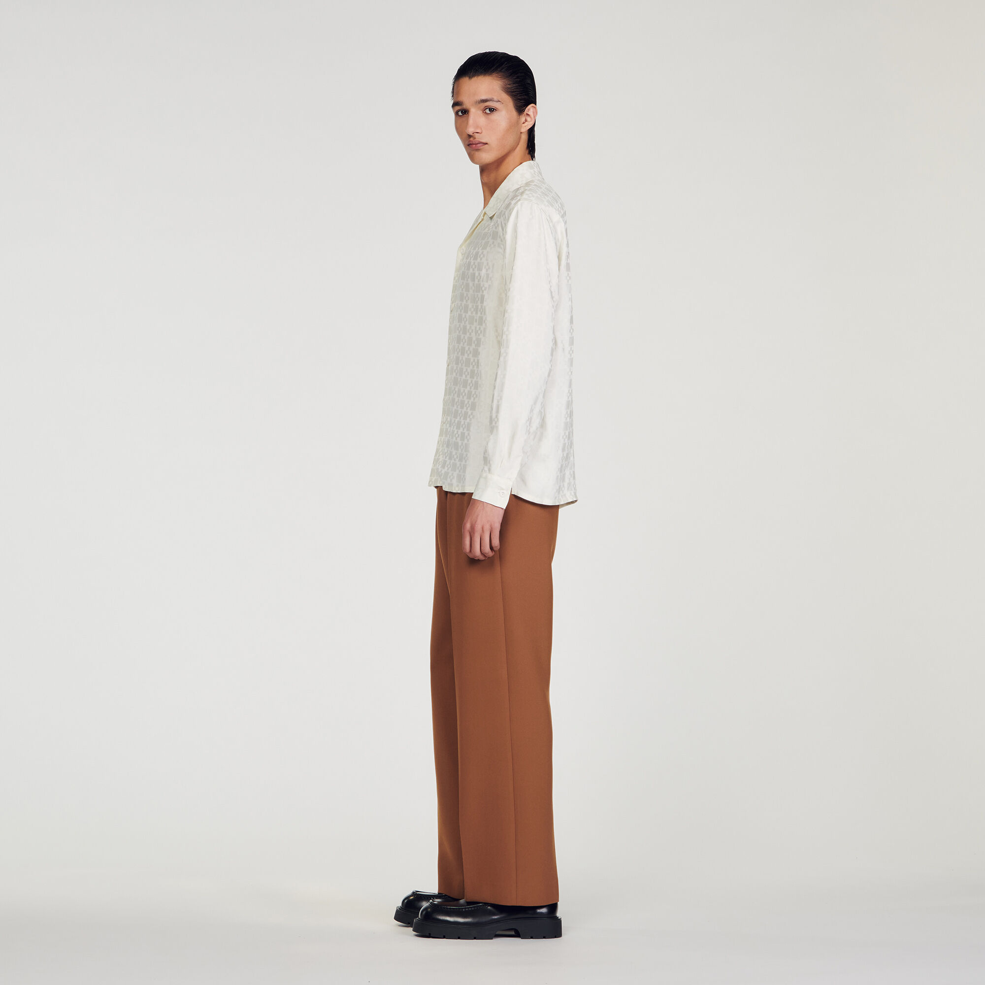 Square cross shirt Shirts Sandro paris