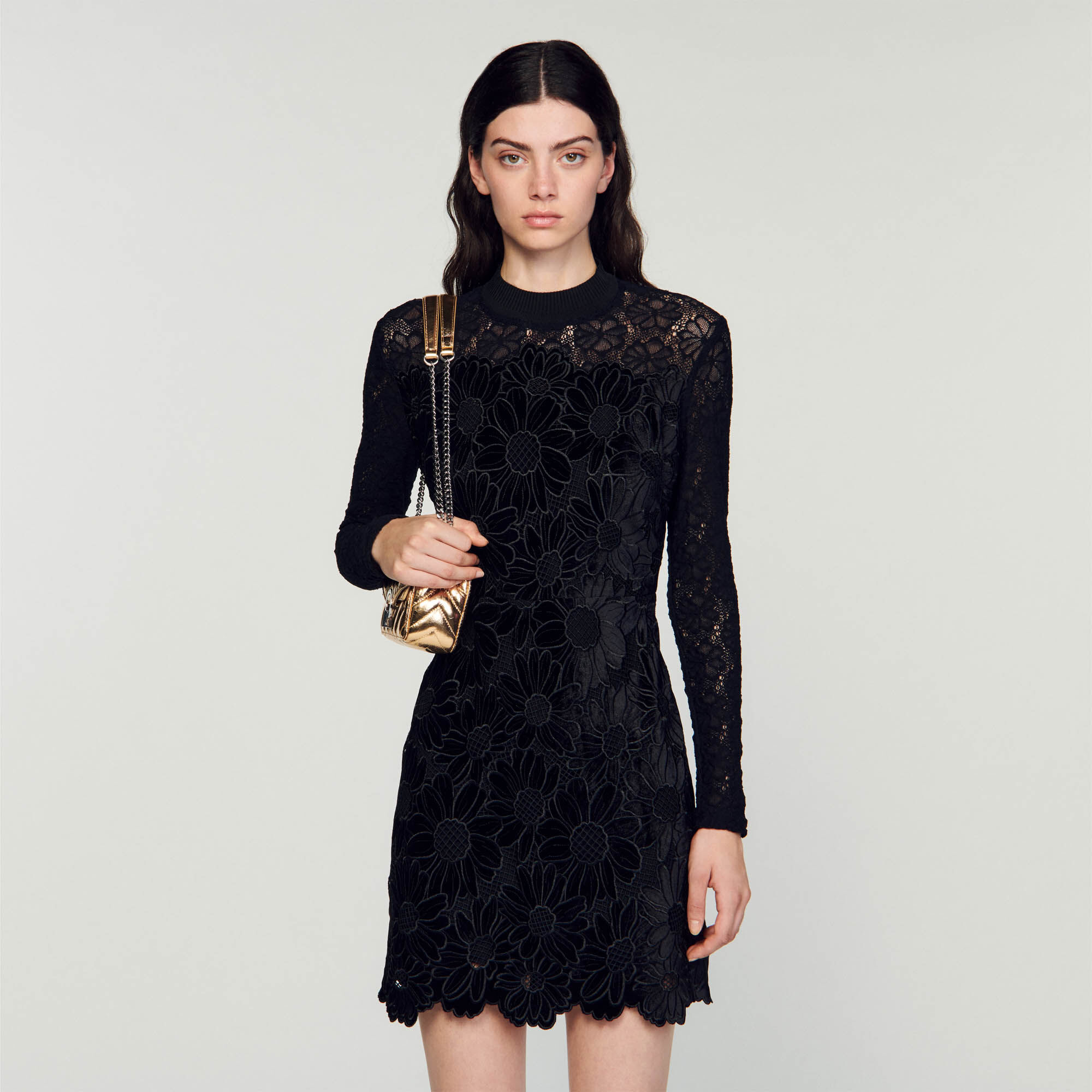 Robe noire marguerite deals