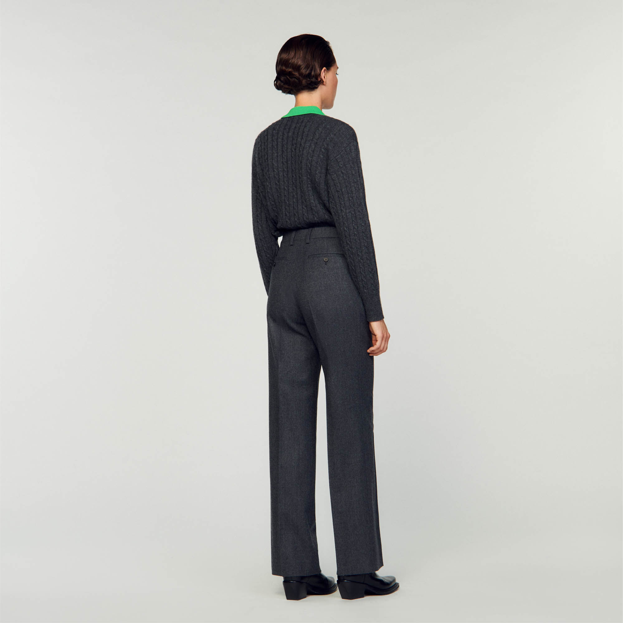 Wearing Wide Leg Trousers When You're Petite - Welcome Objects