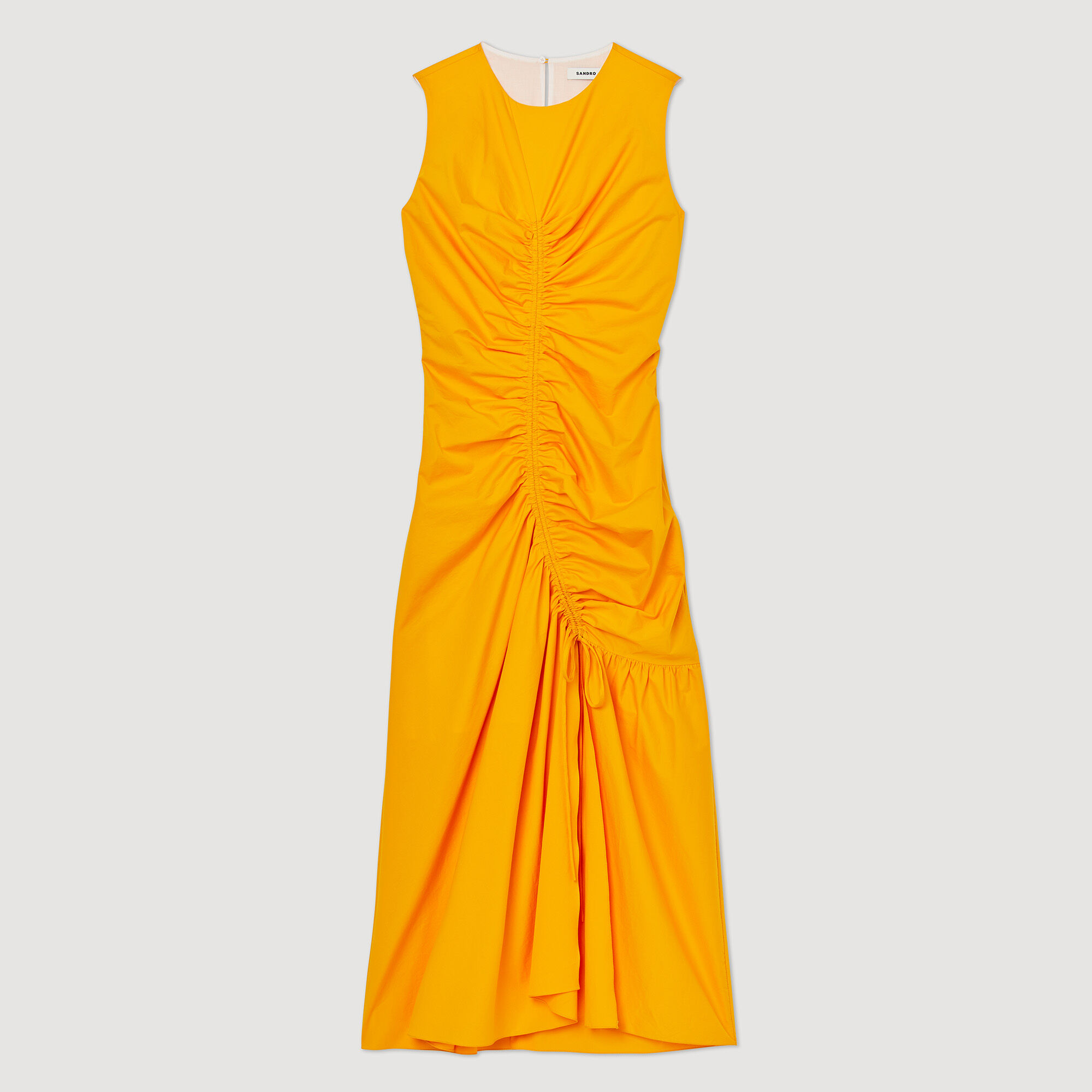 Sandro orange on sale dress