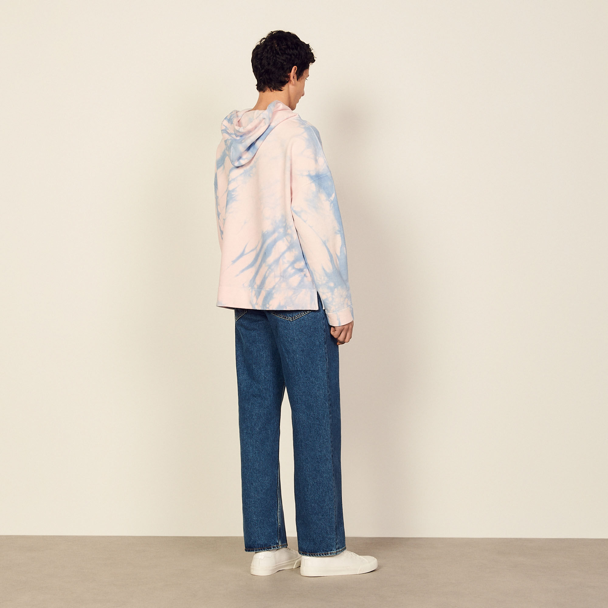 Sandro paris sales tie dye sweatshirt