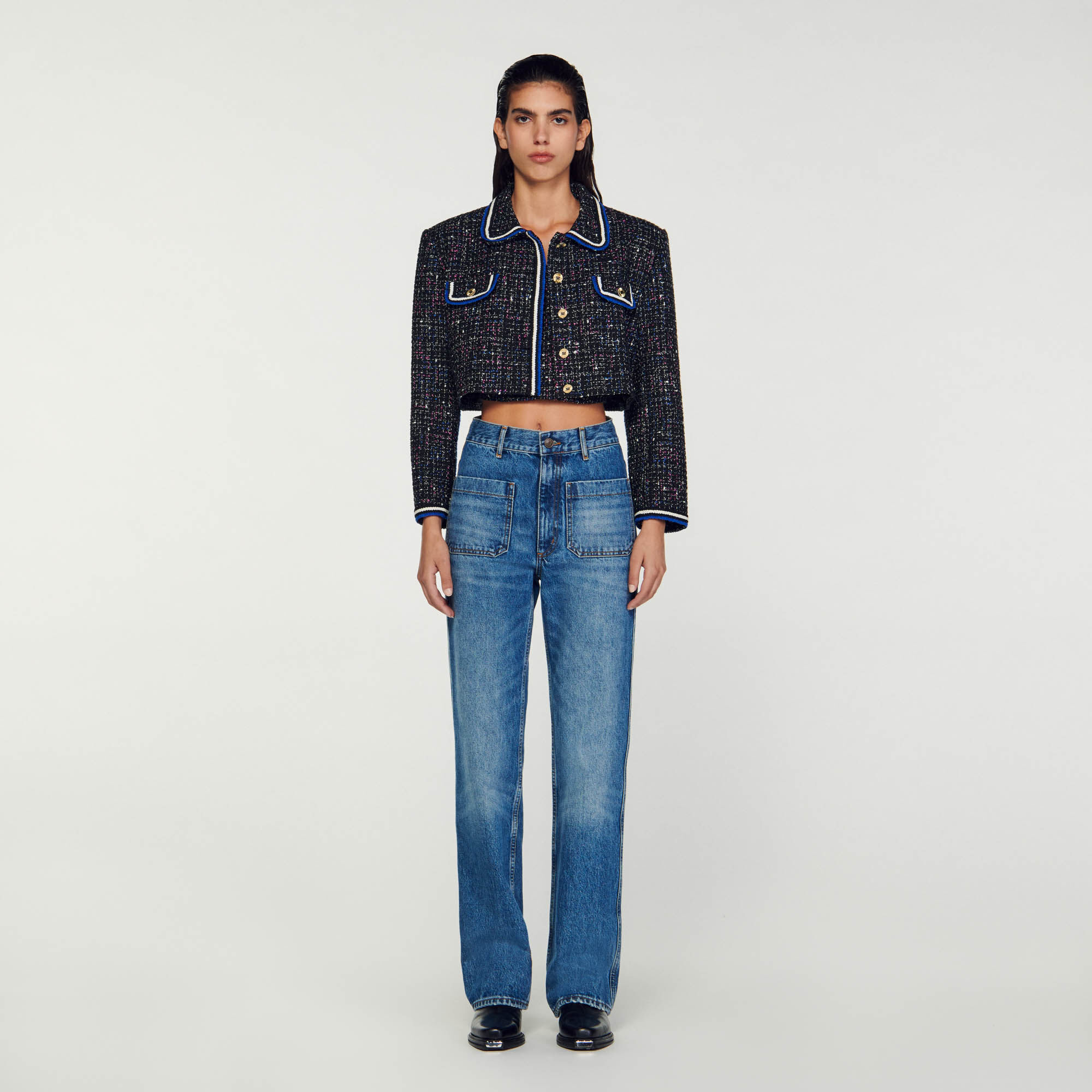Veste deals tweed sandro