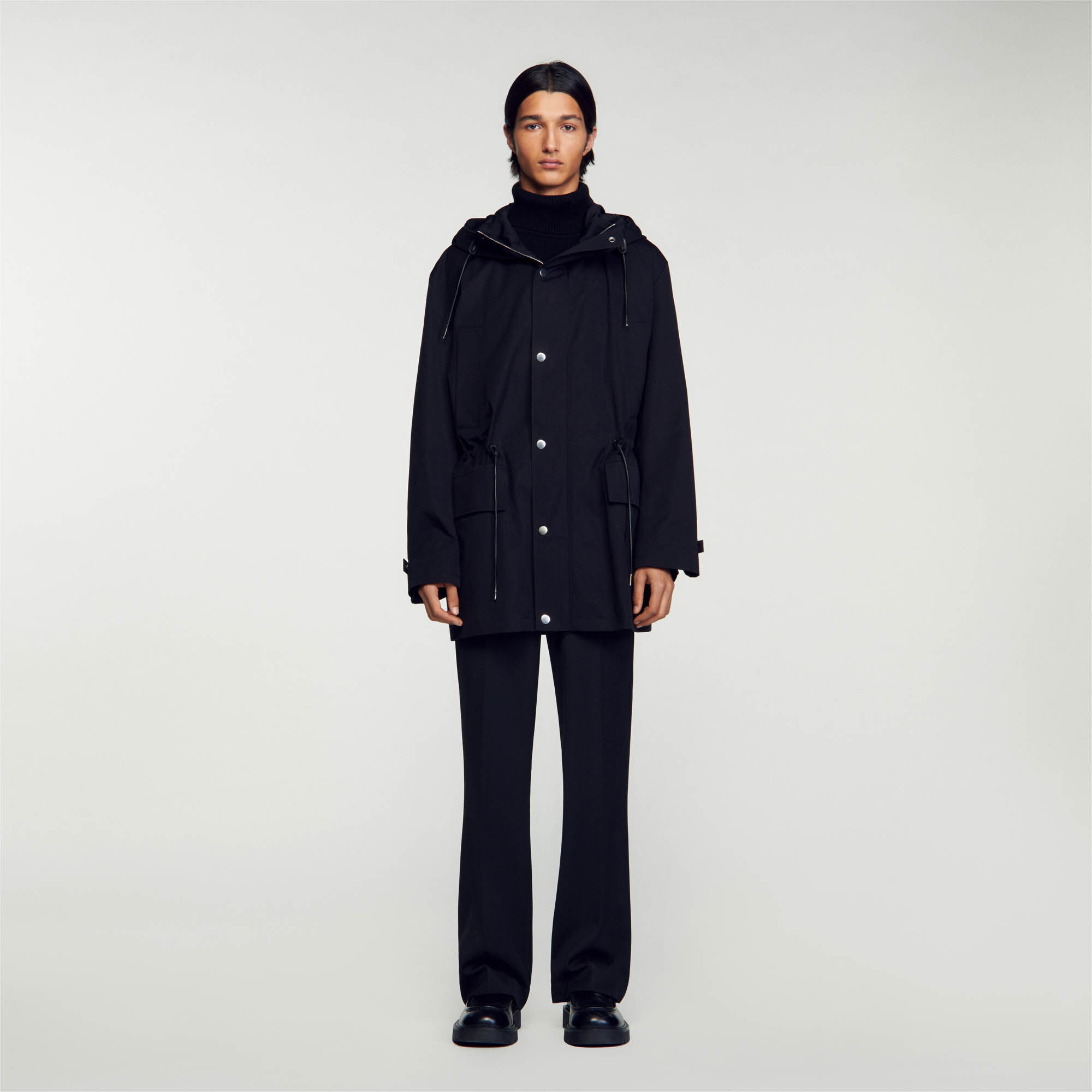 Hooded parka