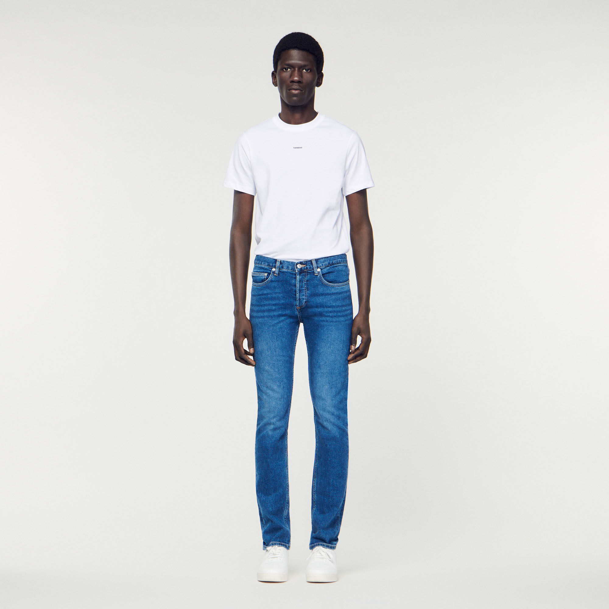 Jeans droit long outlet