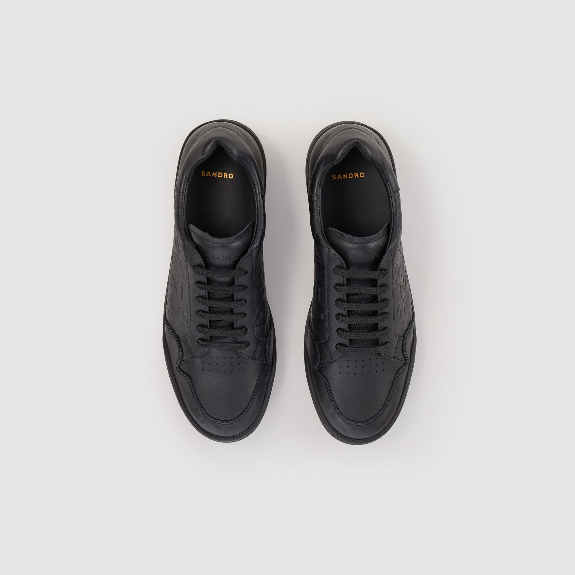 Basket sandro noir sale