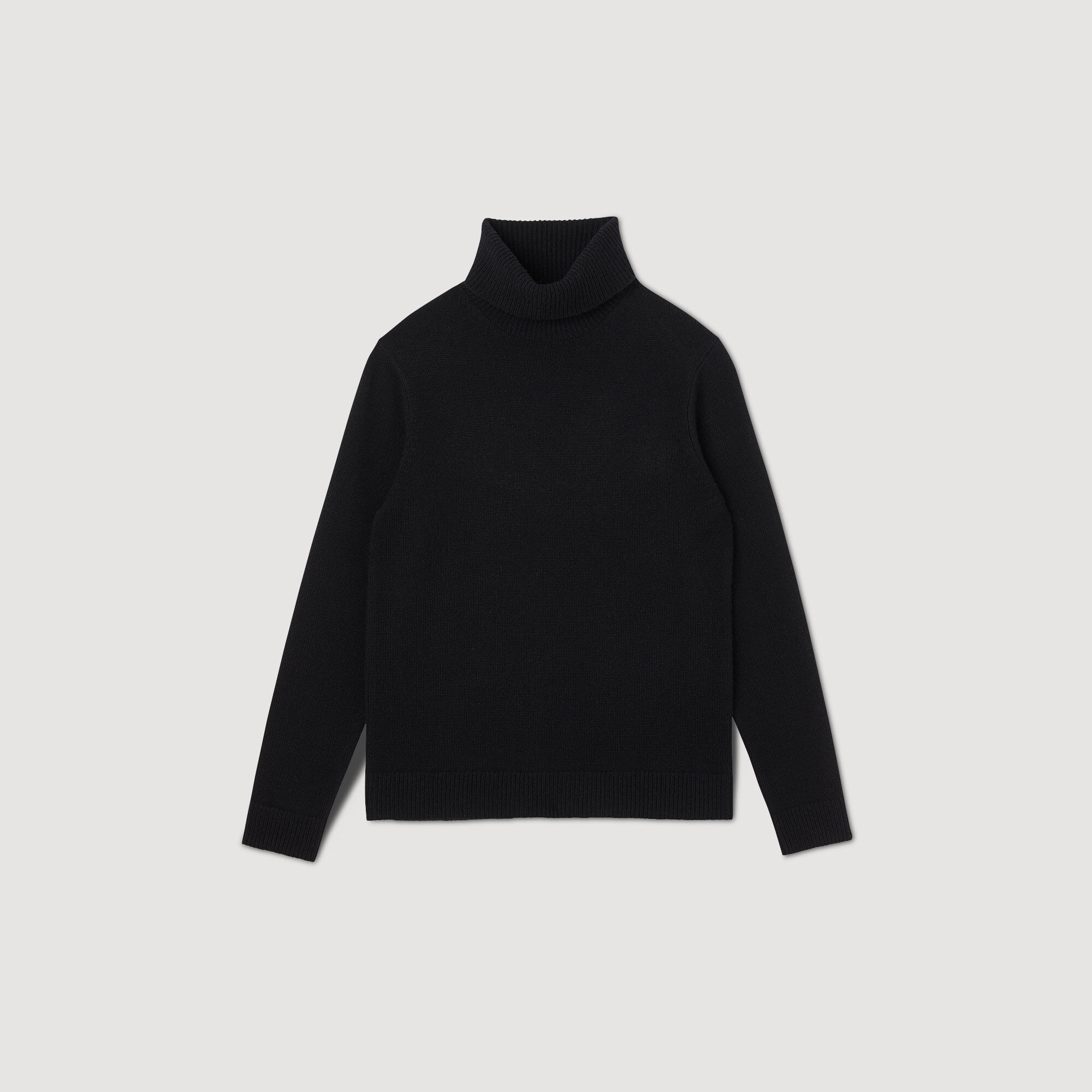 Wool and cashmere turtleneck jumper Sweaters Cardigans