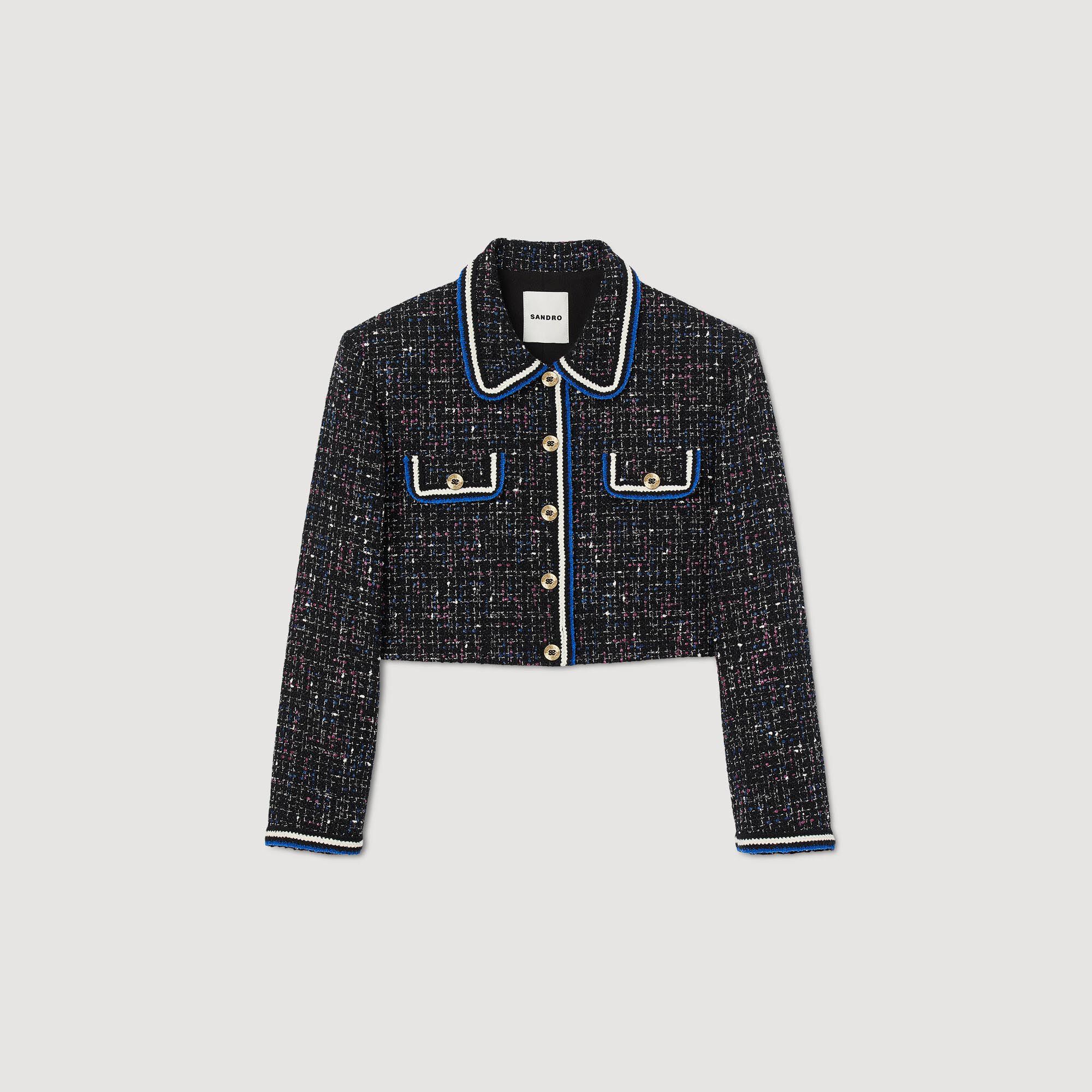 Short en tweed best sale femme