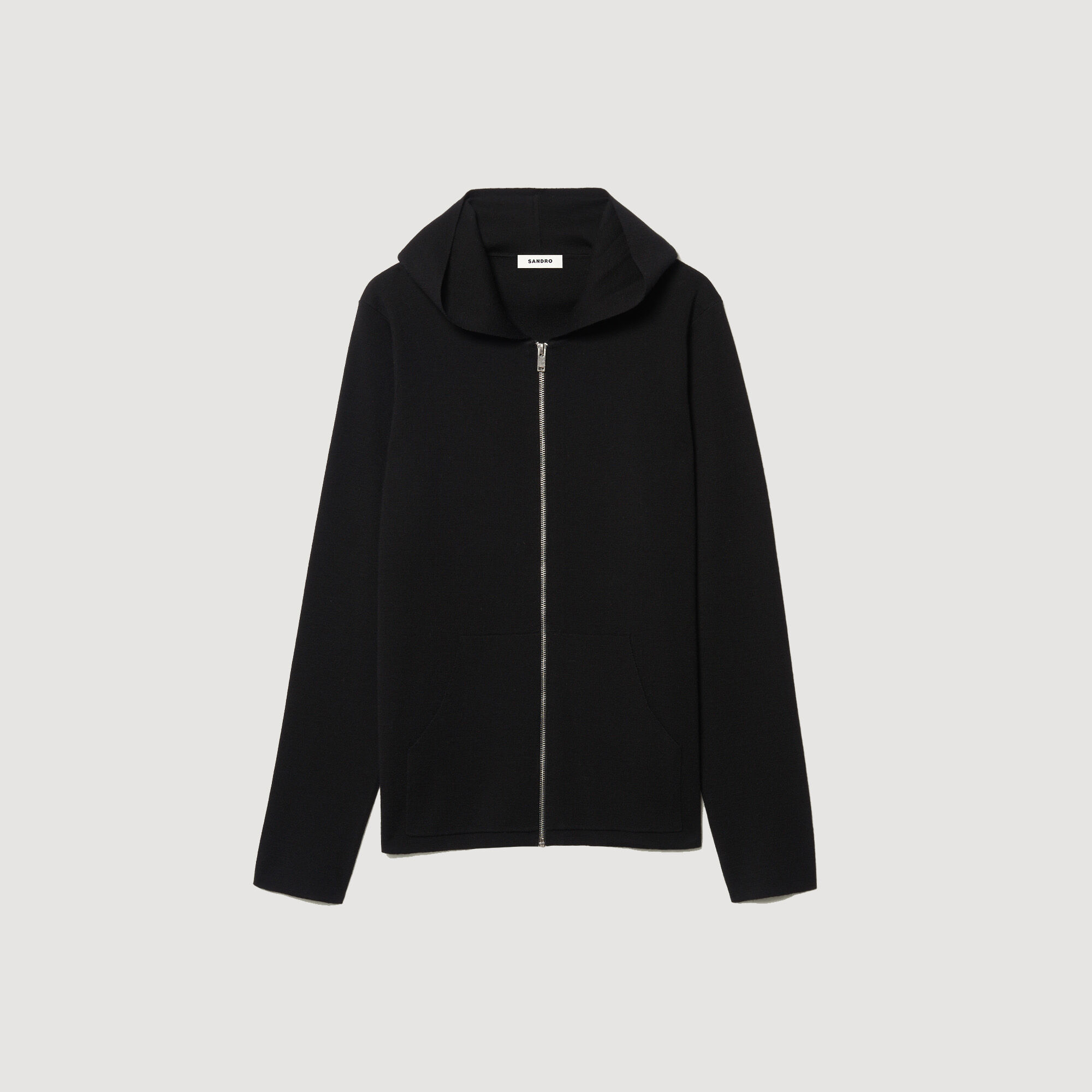 Gilet noir zippé discount homme
