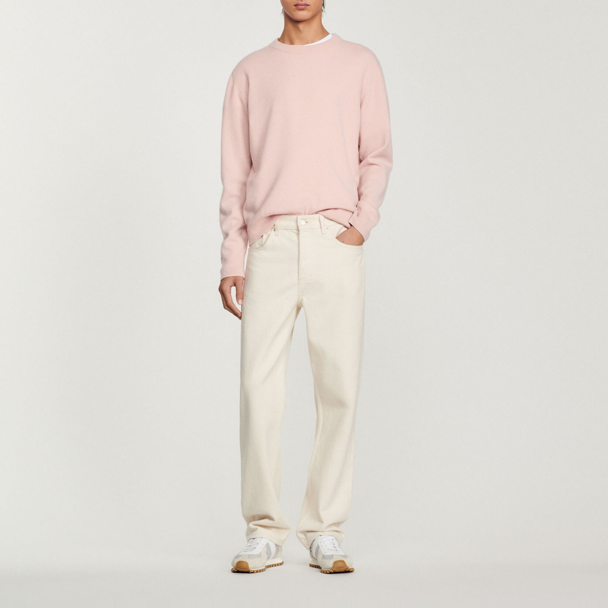Wool and cashmere sweater
