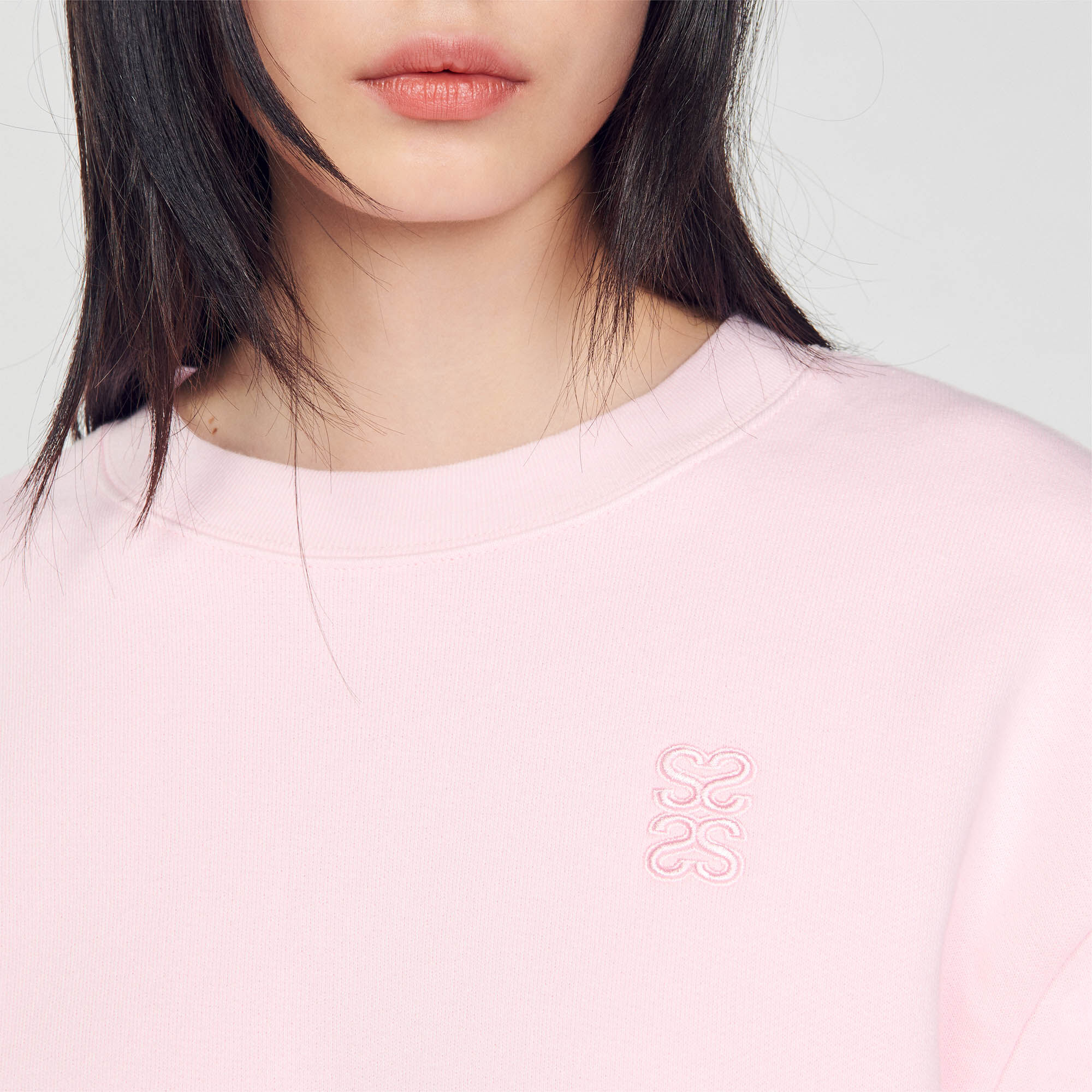 Sweatshirt long femme store