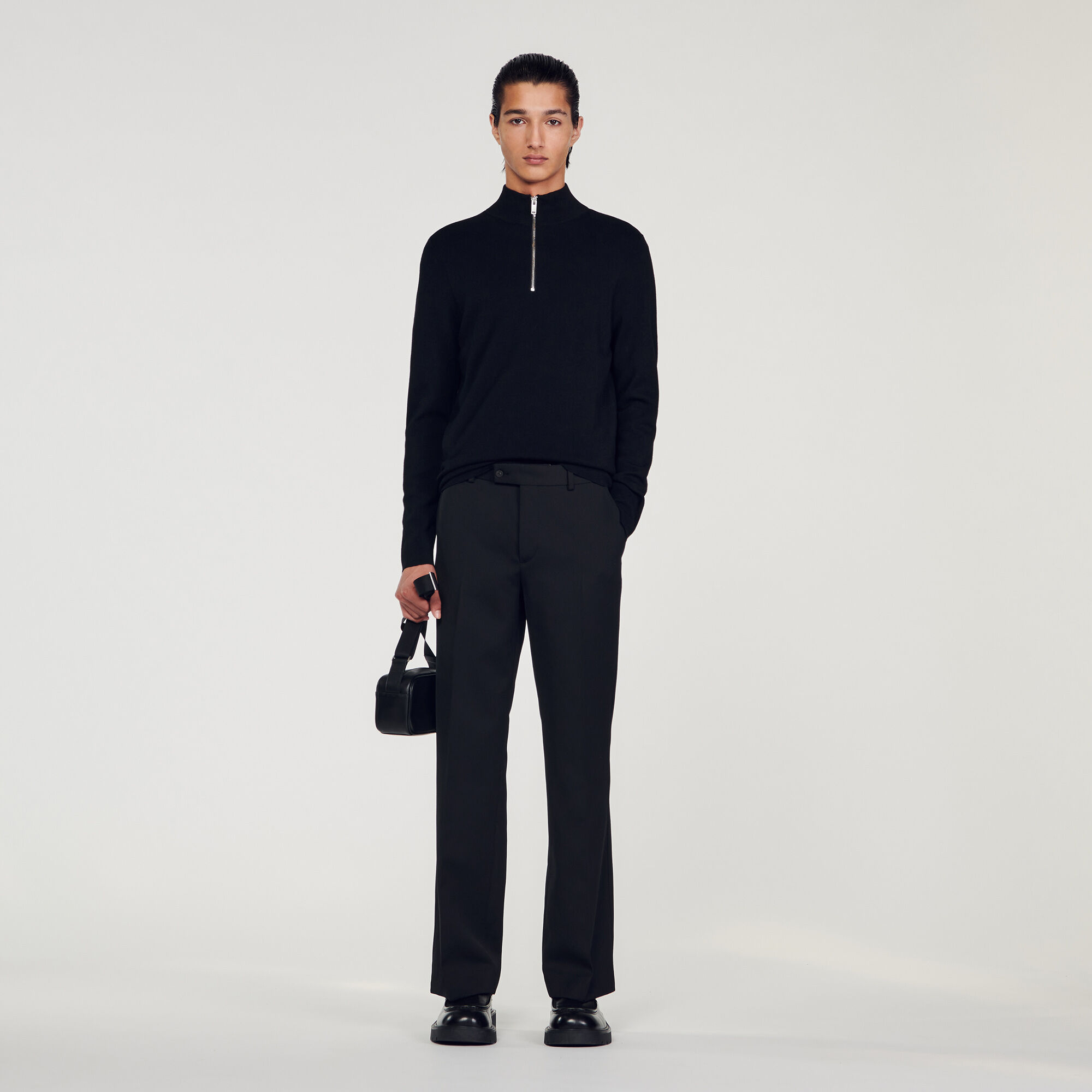 Half zip jumper Sweaters Cardigans Sandro paris