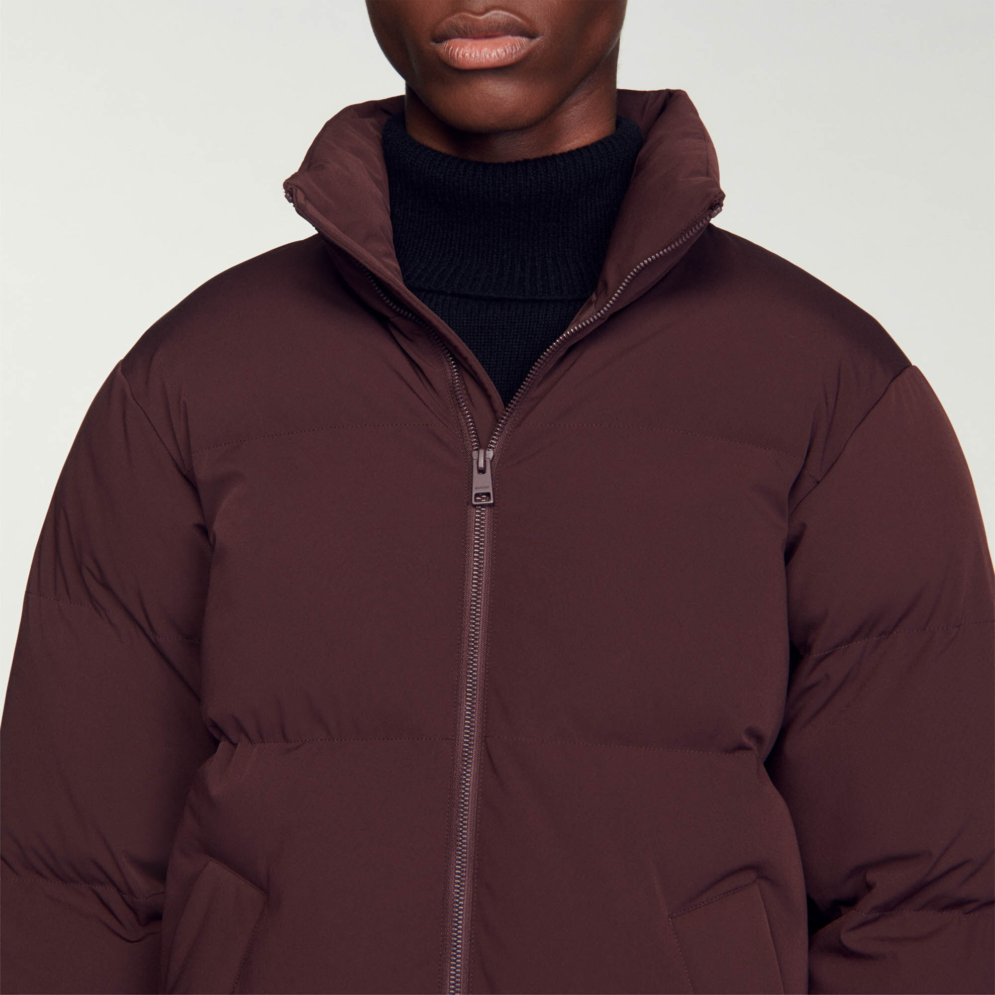 Oversized puffer jacket Trench coats Coats Sandro paris