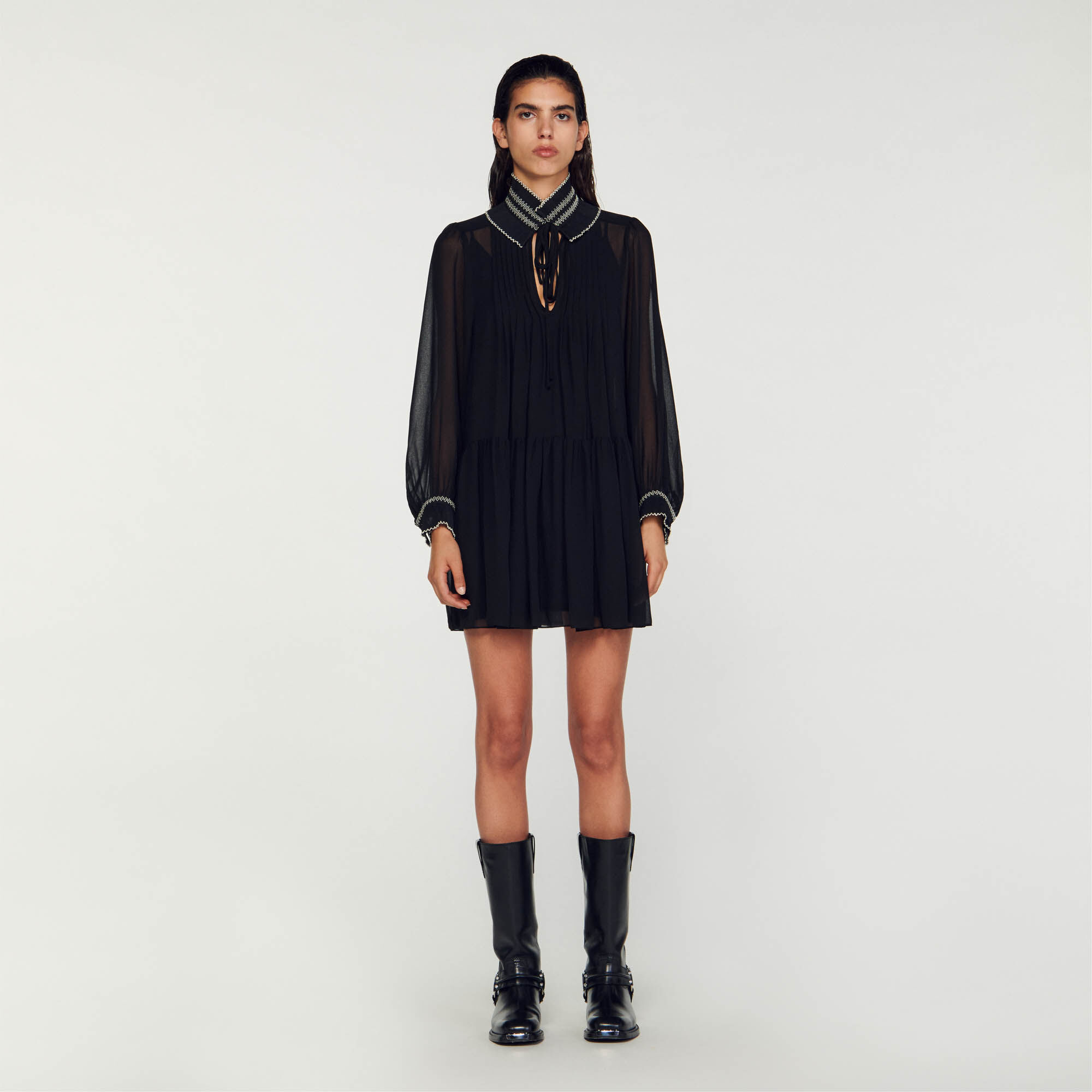 Floaty chiffon store dresses uk
