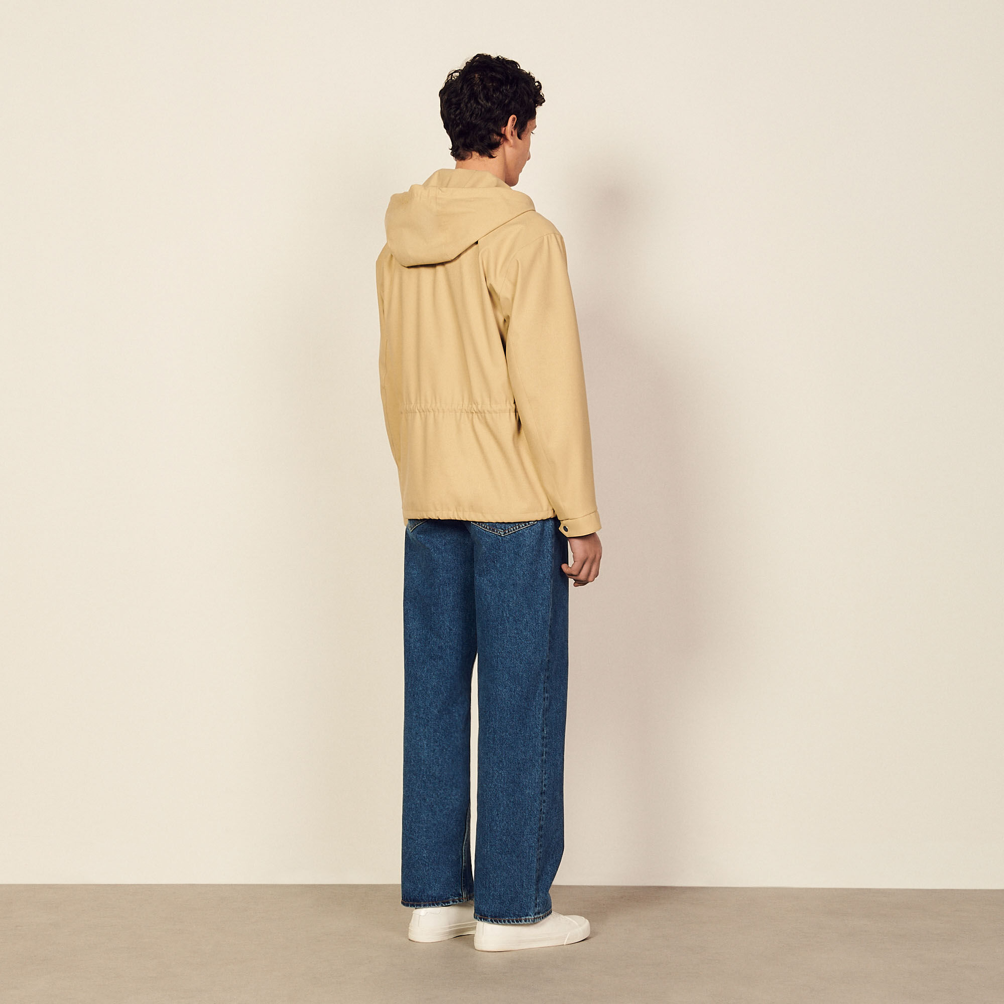 Parka in technical fabric
