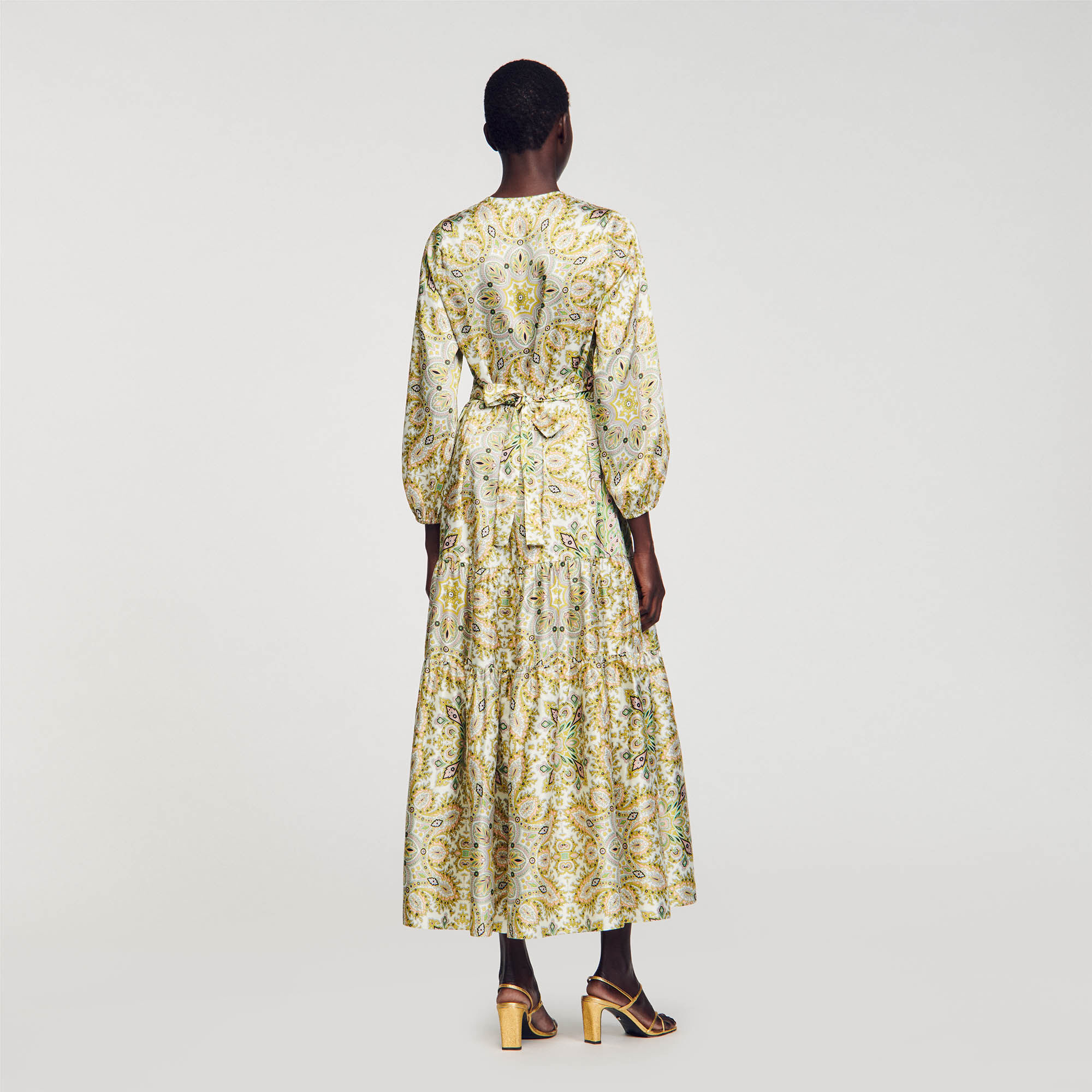 Sandro robe foulard discount