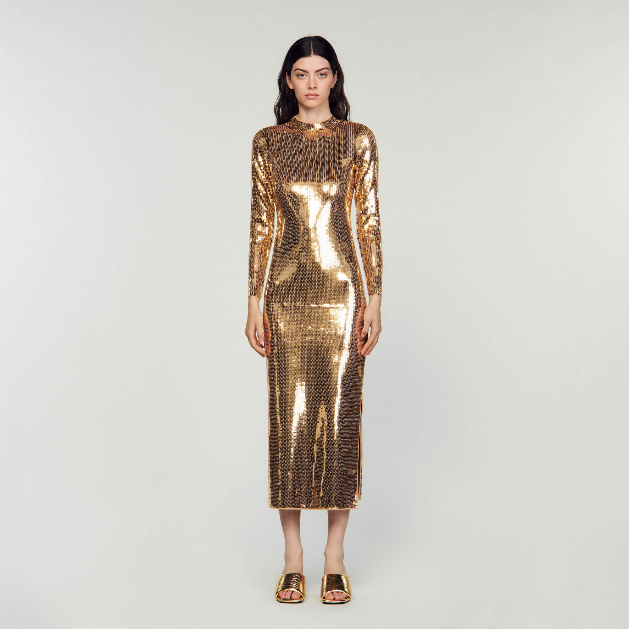 Robe new arrivals femme sequin