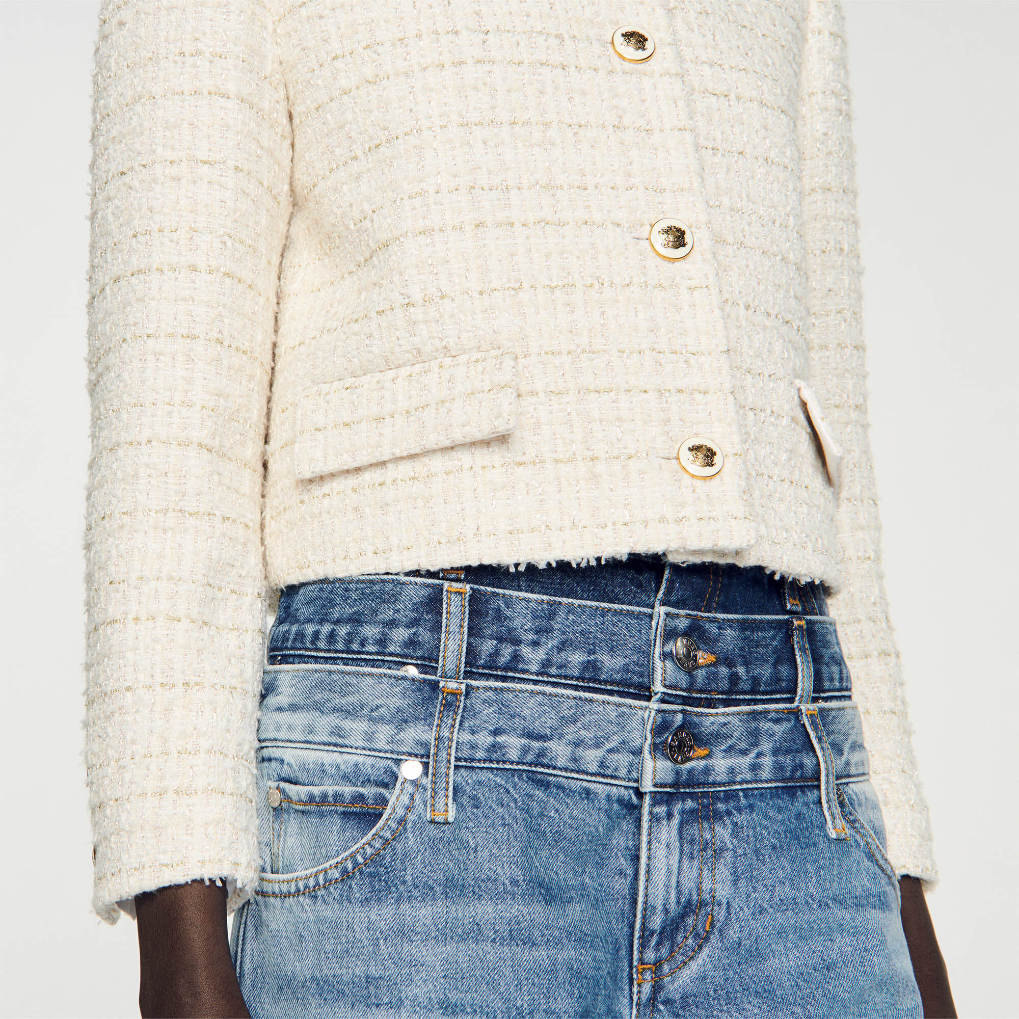 Veste deals tweed sandro