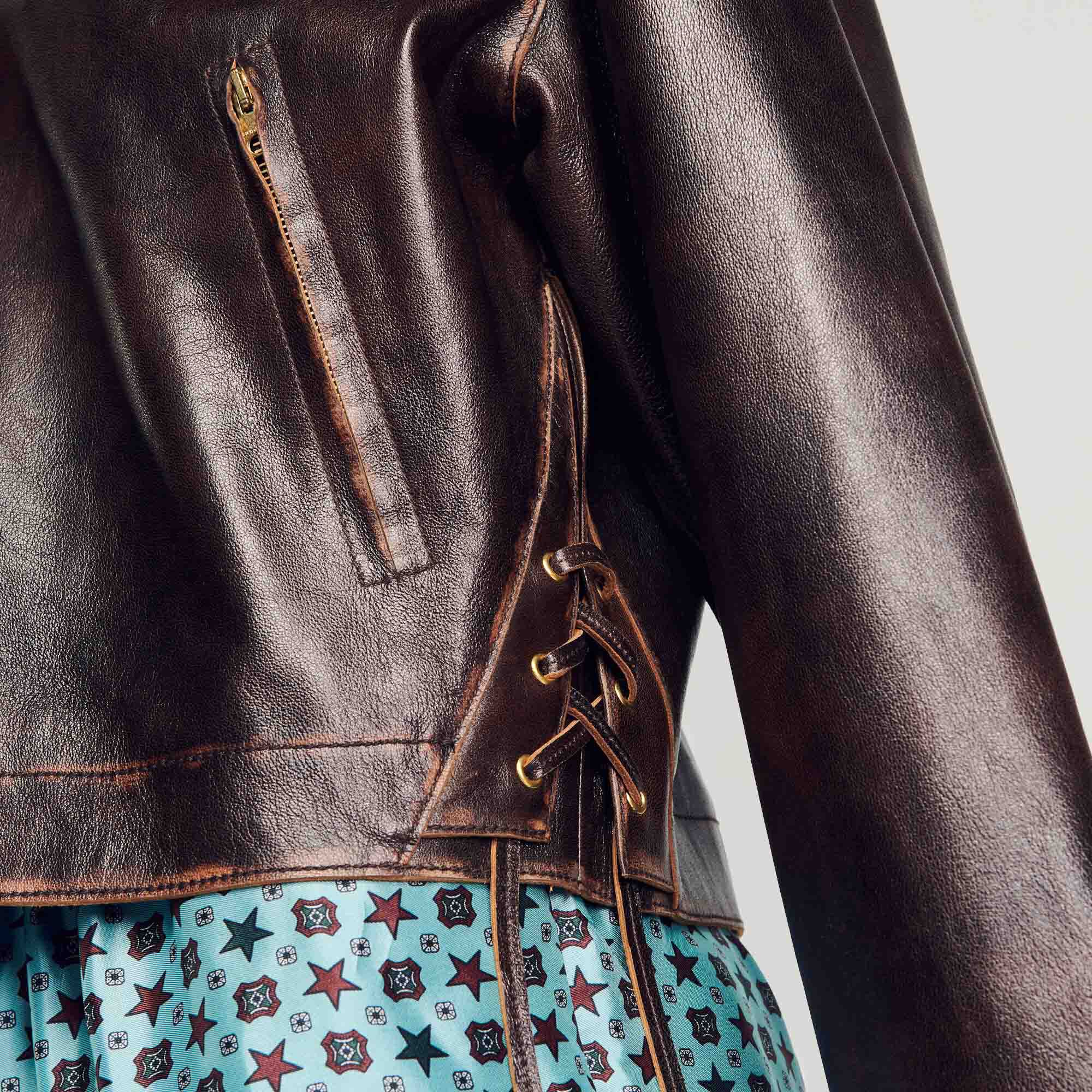 Sandro blouson cuir cheap femme
