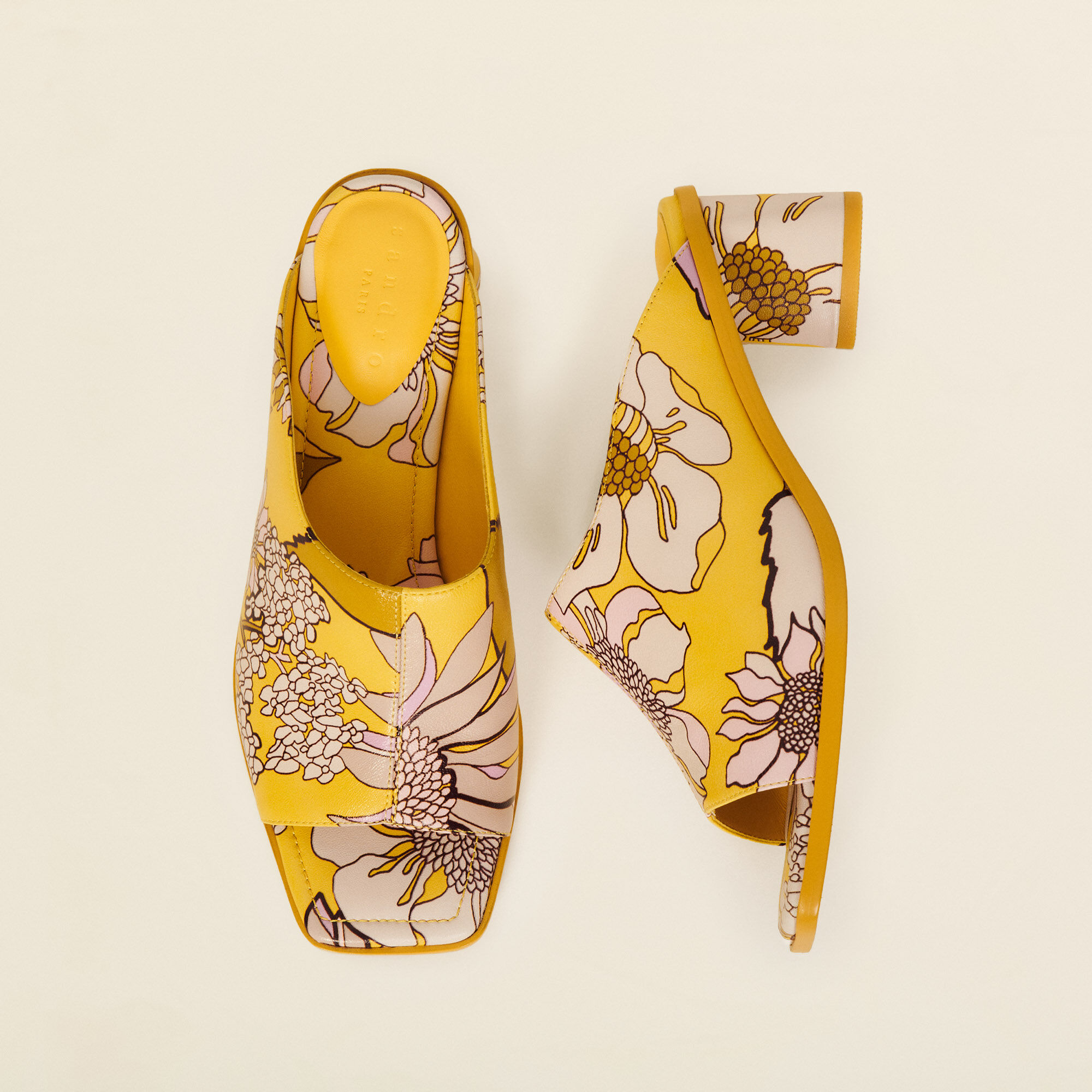 Printed mules online