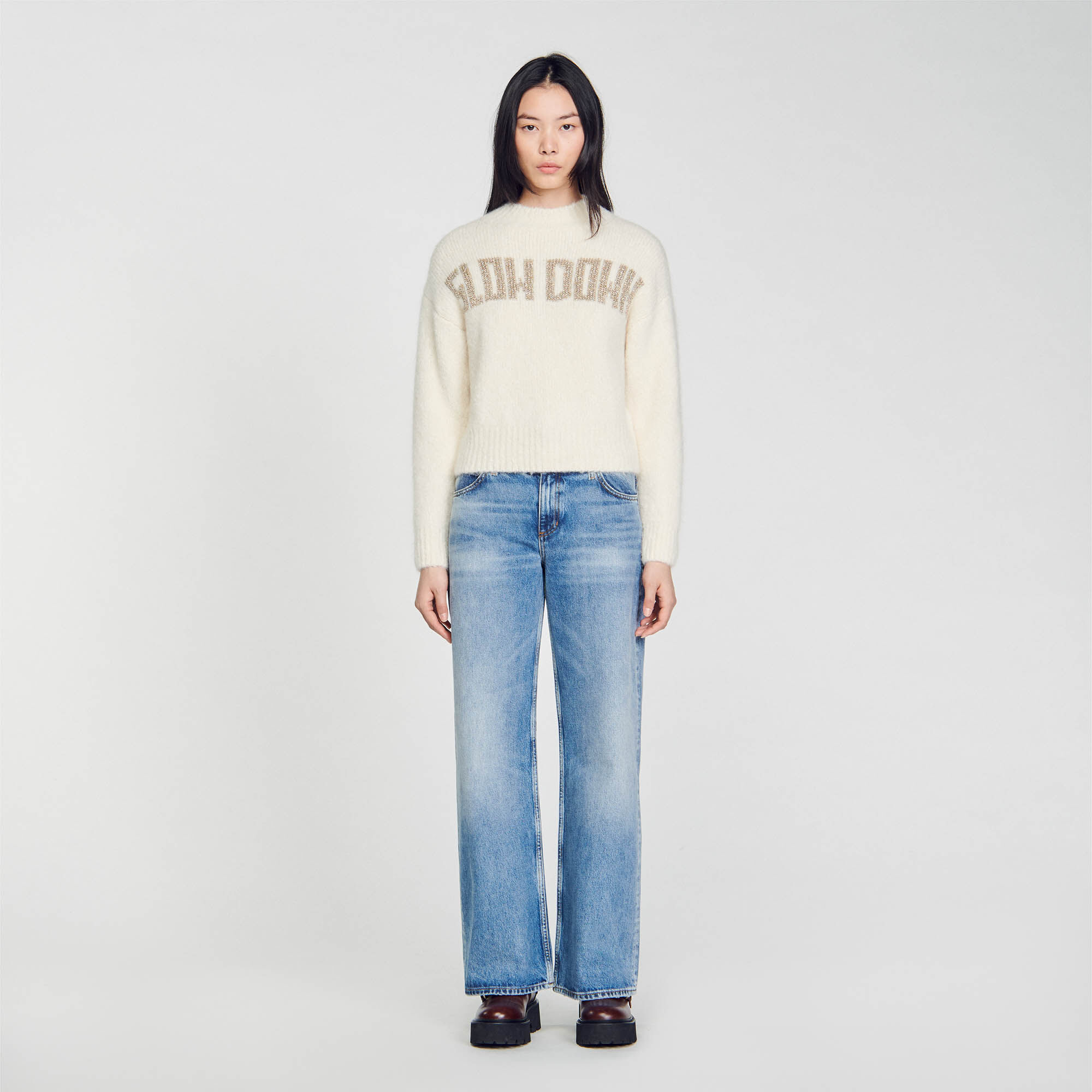 Sandro pull online femme