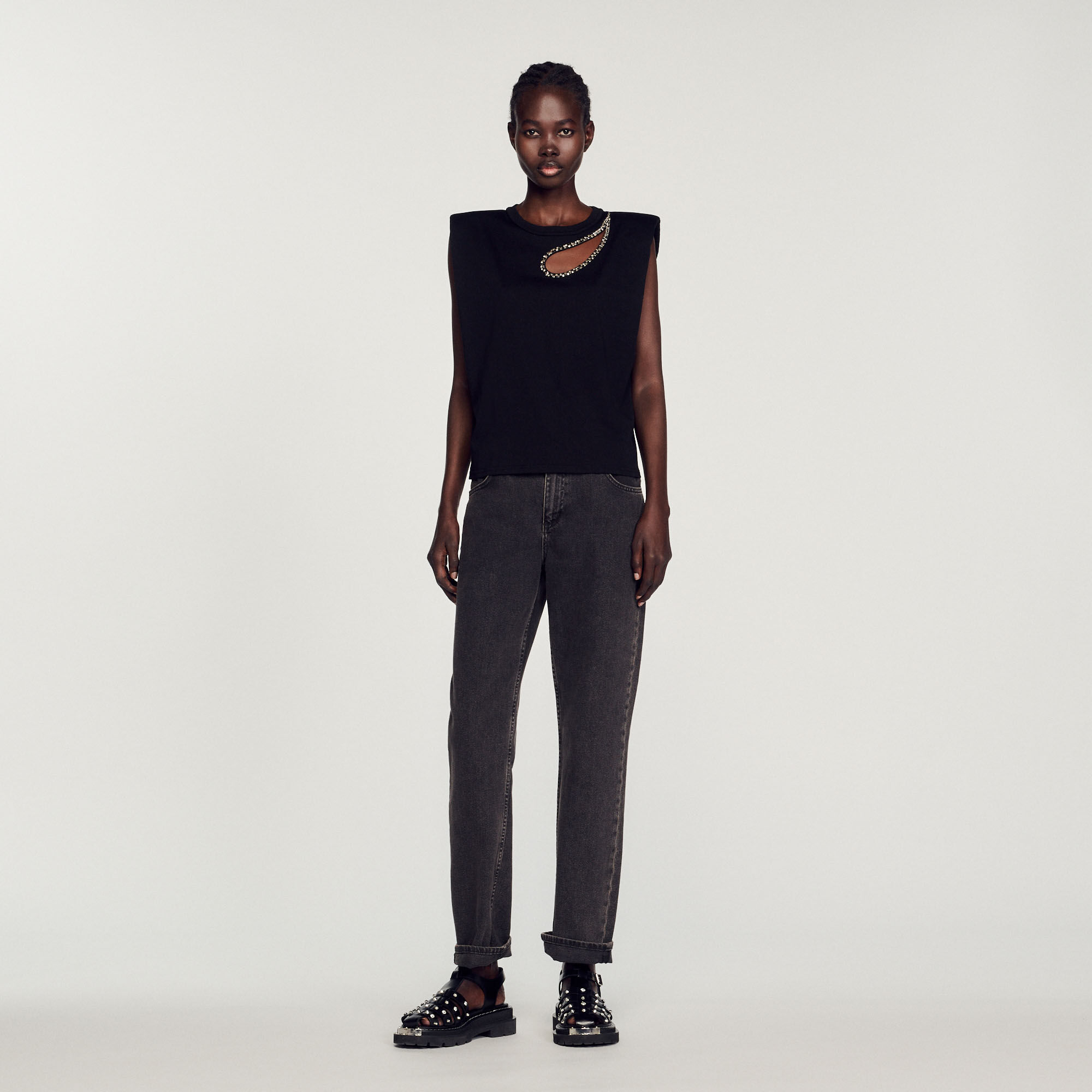 Tee shirt sandro 2025 femme
