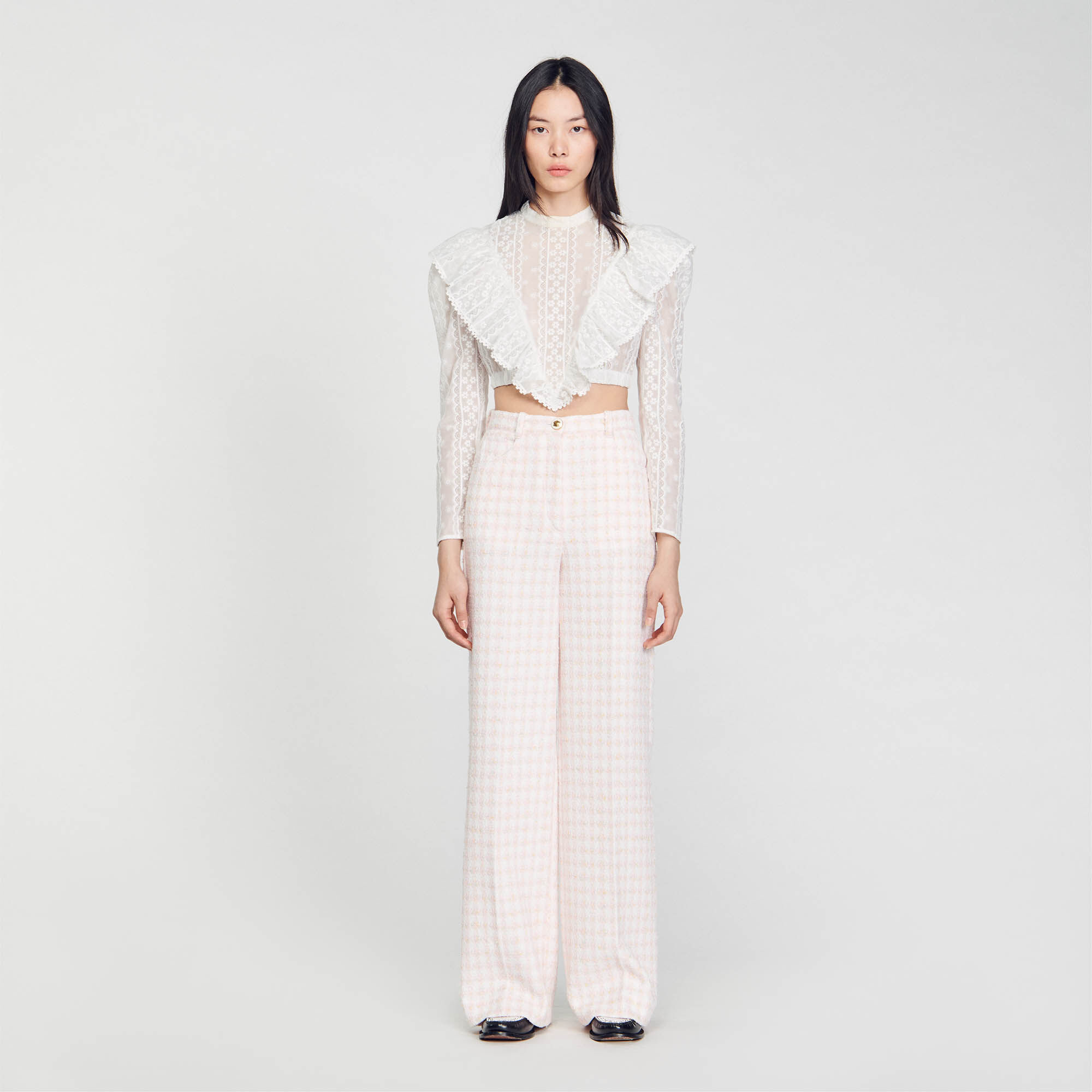 Pantalon sandro sale femme