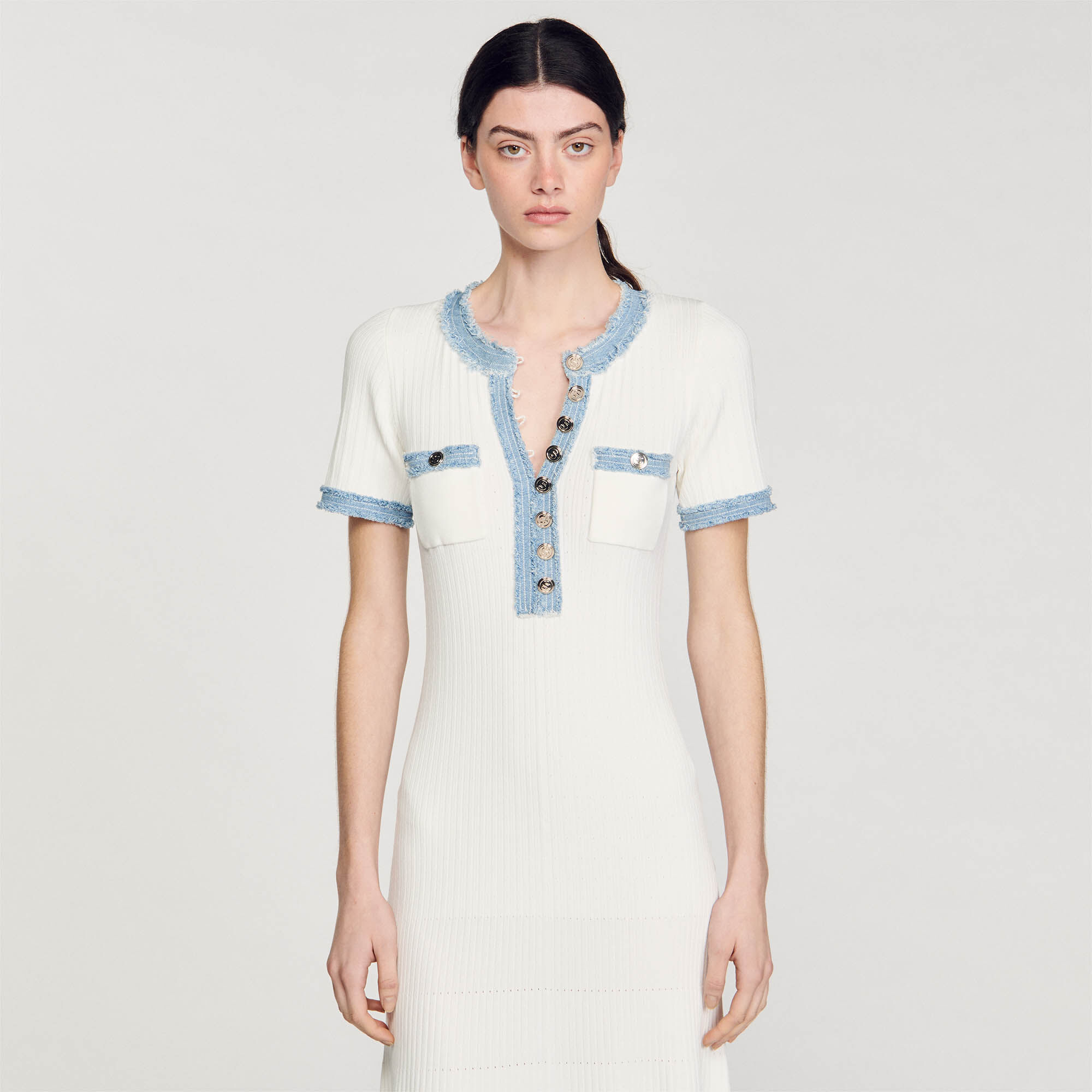 Sandro 2025 dress white