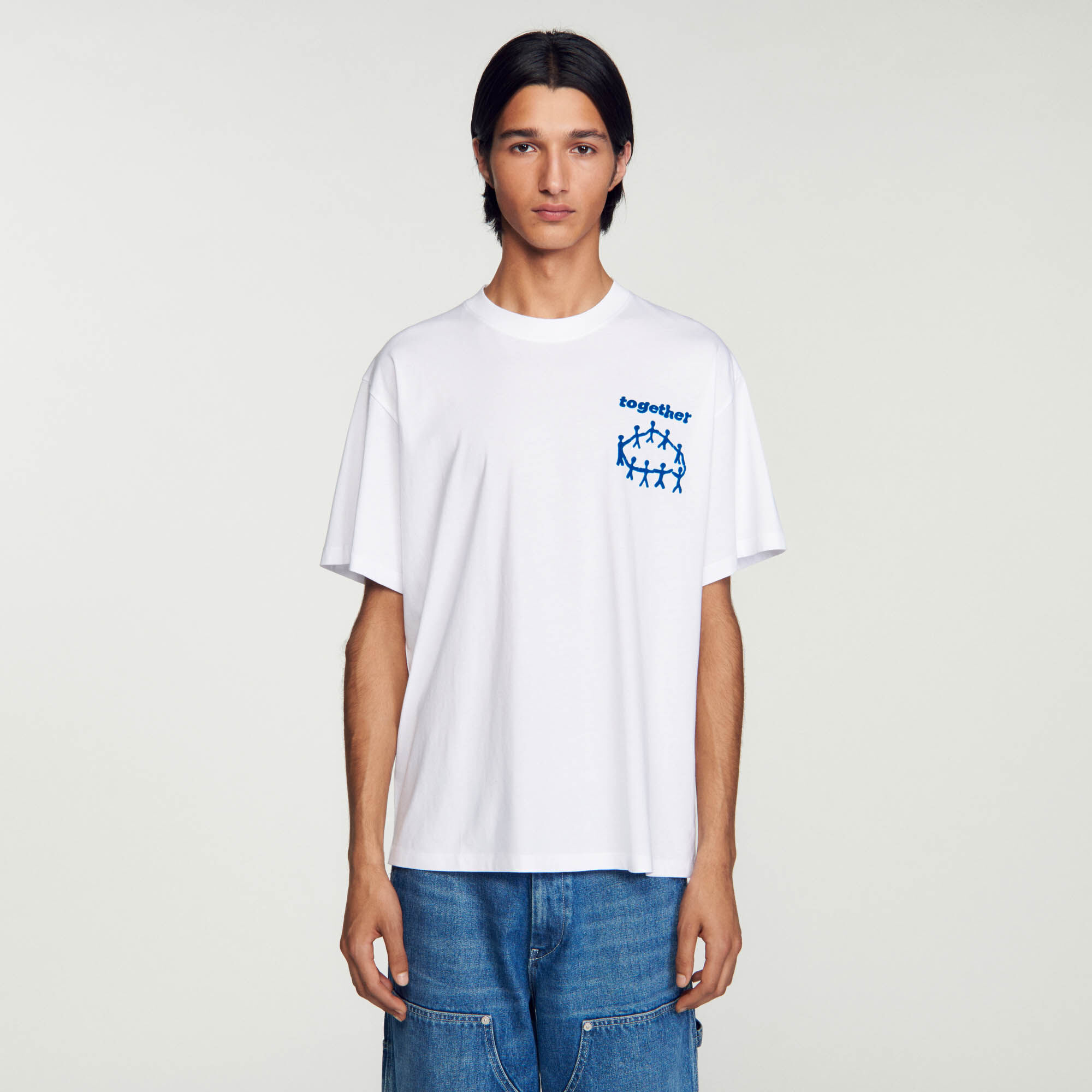 Together T shirt T shirts Polo shirts Sandro paris