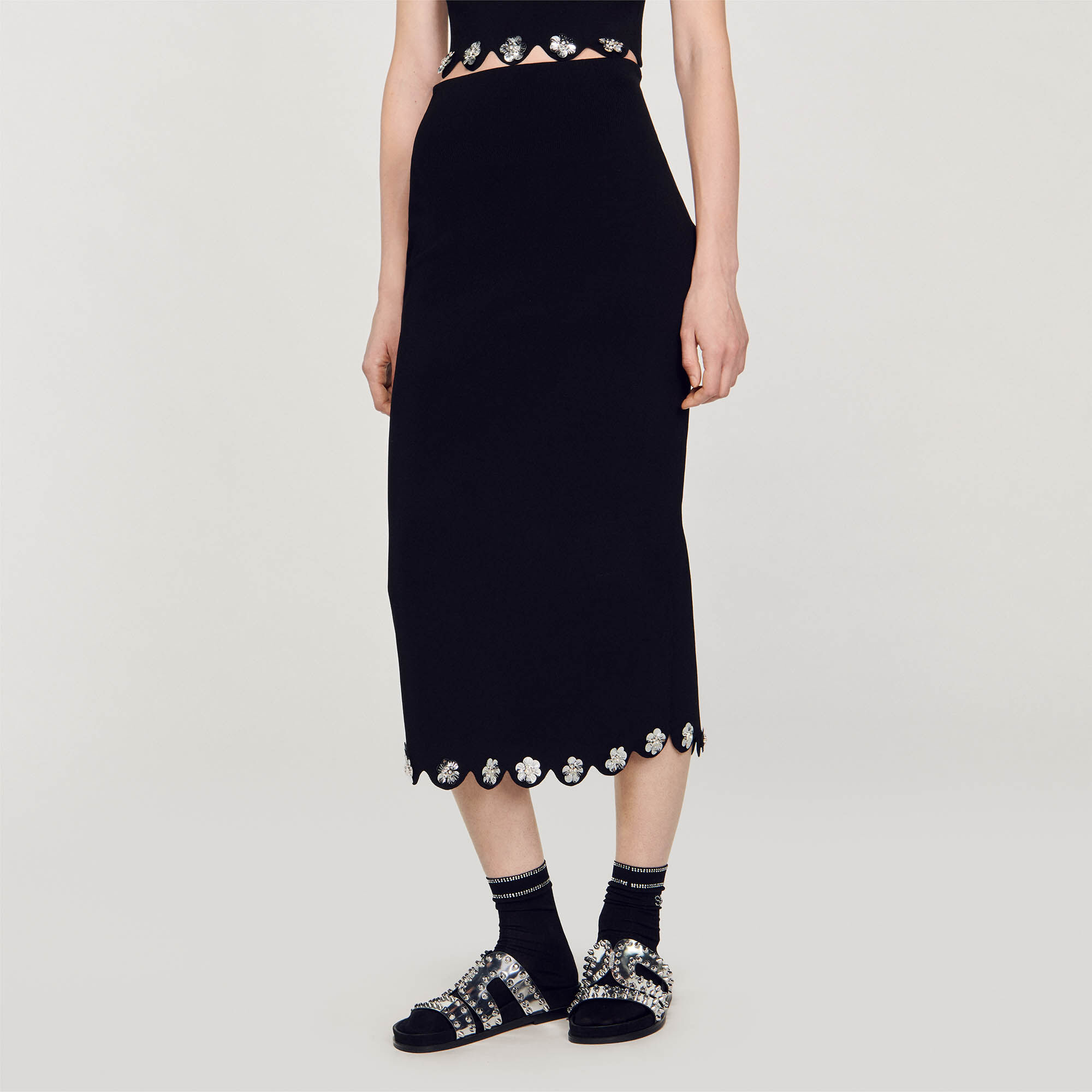 Jupe longue store sandro