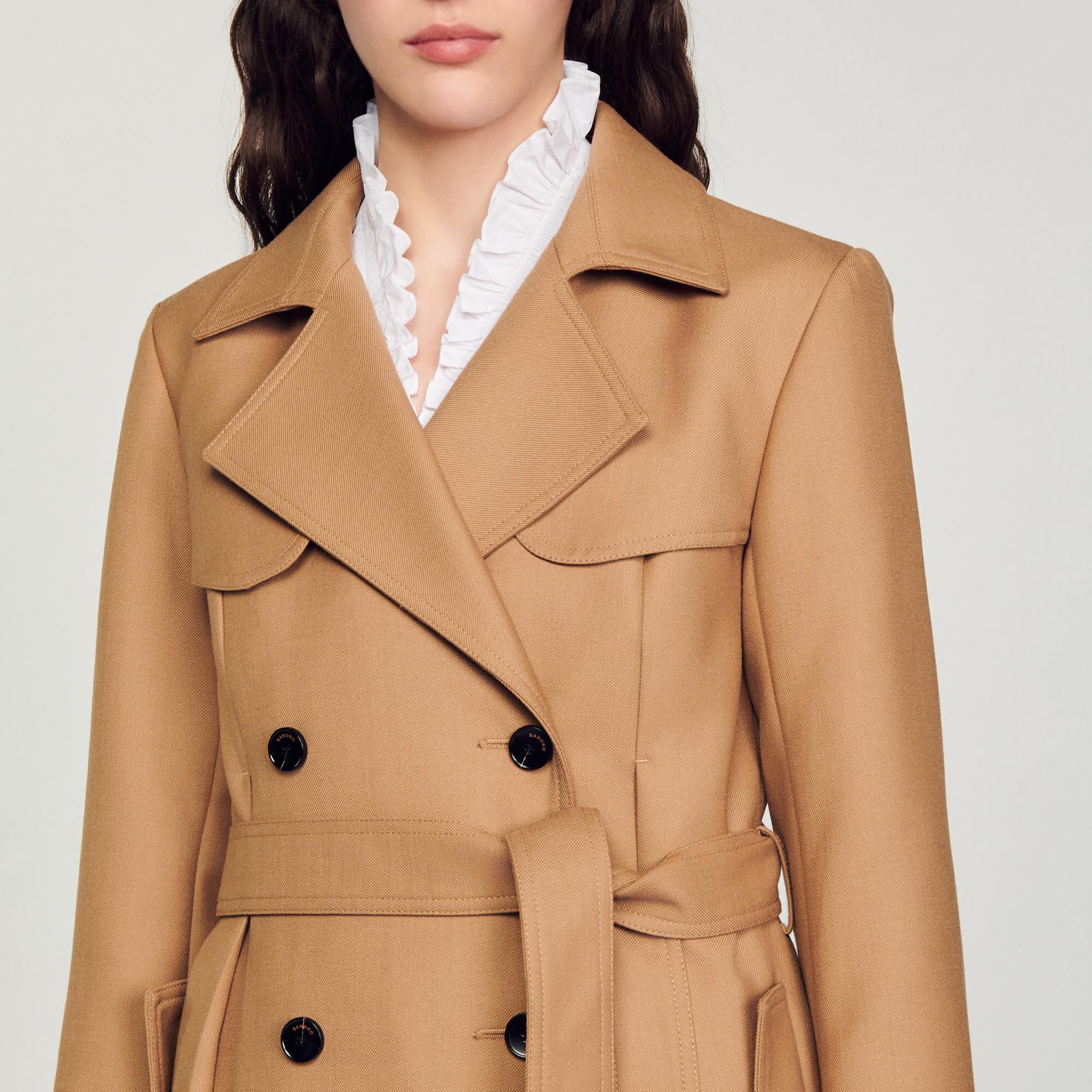 Trench femme sandro deals