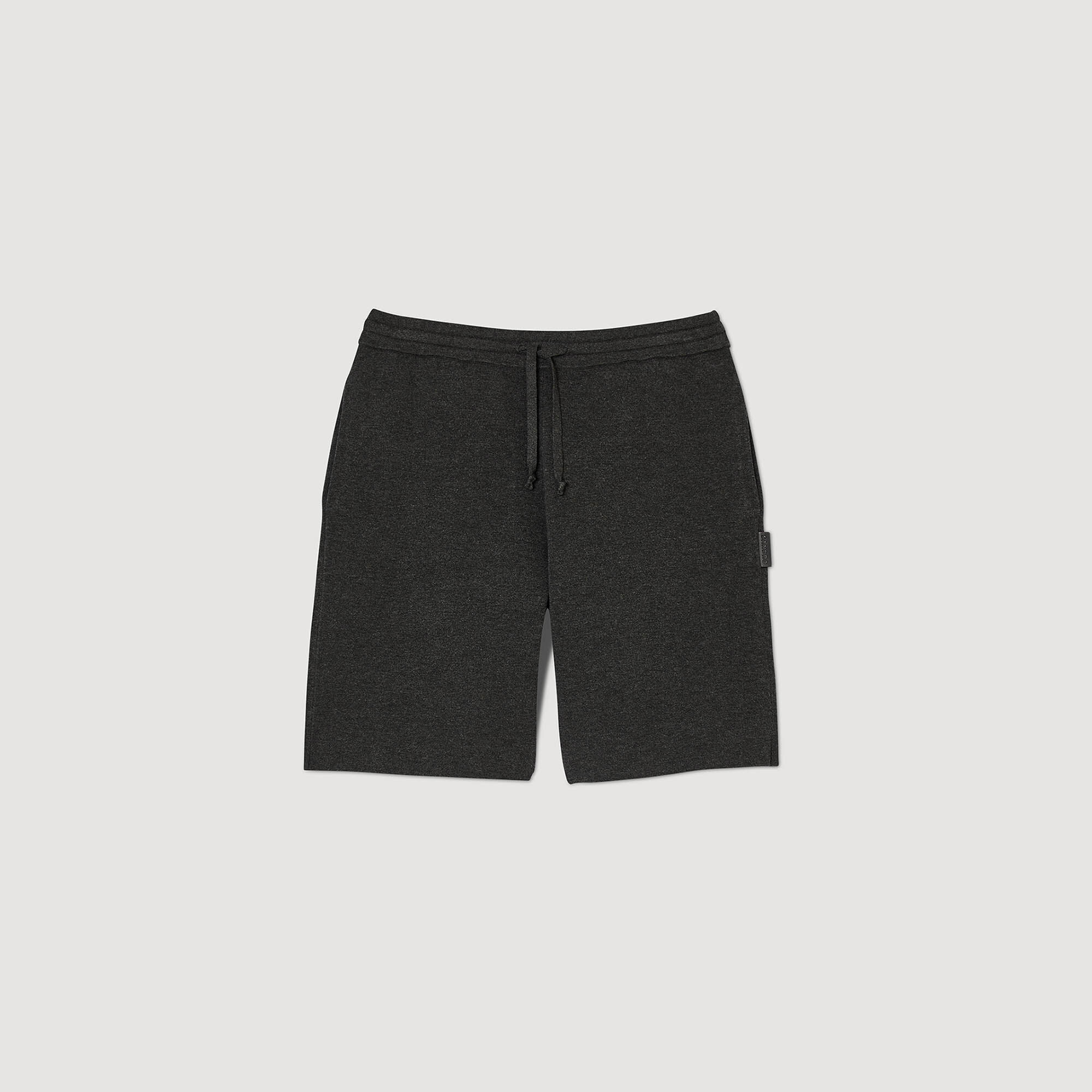 Dark grey jersey best sale shorts