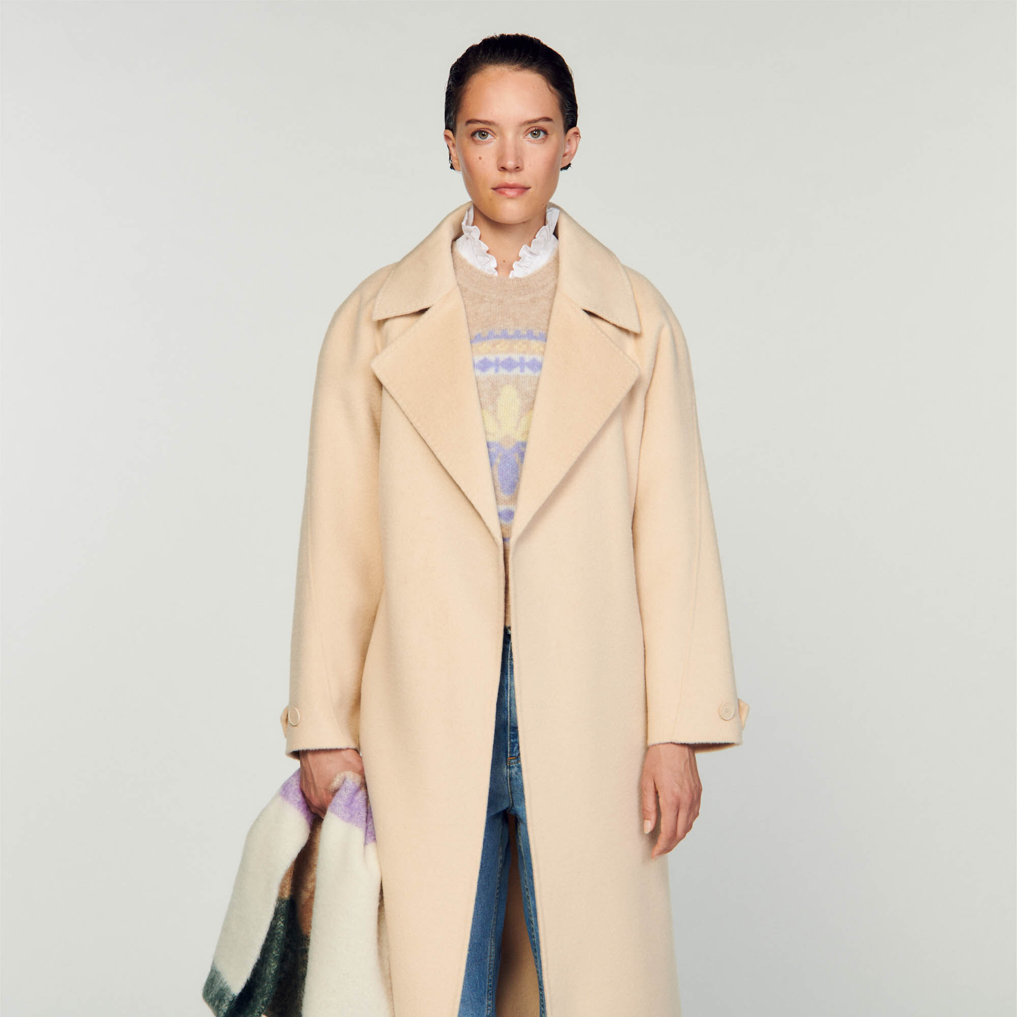 Sandro hotsell mac coat