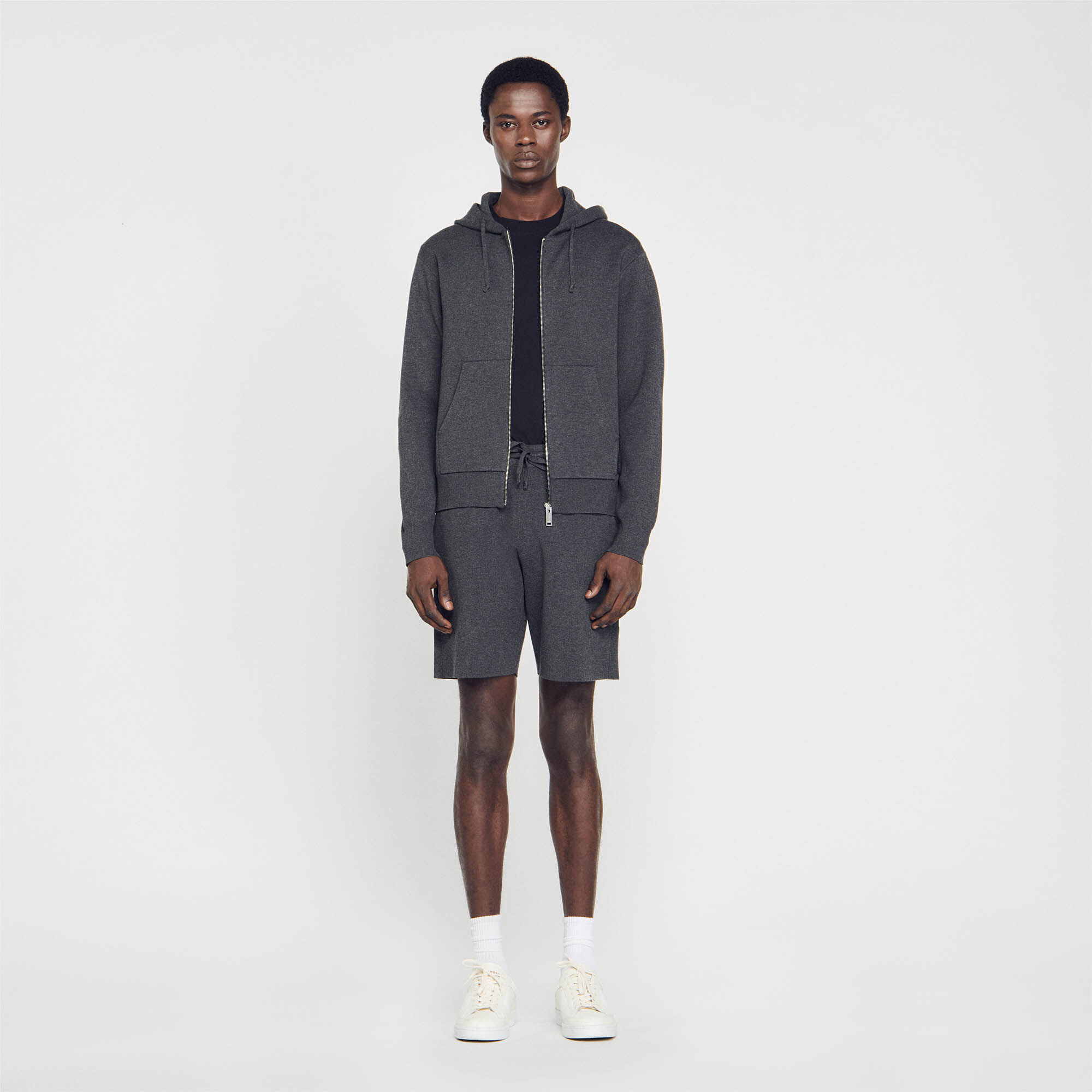 Sweat capuche shop sandro homme