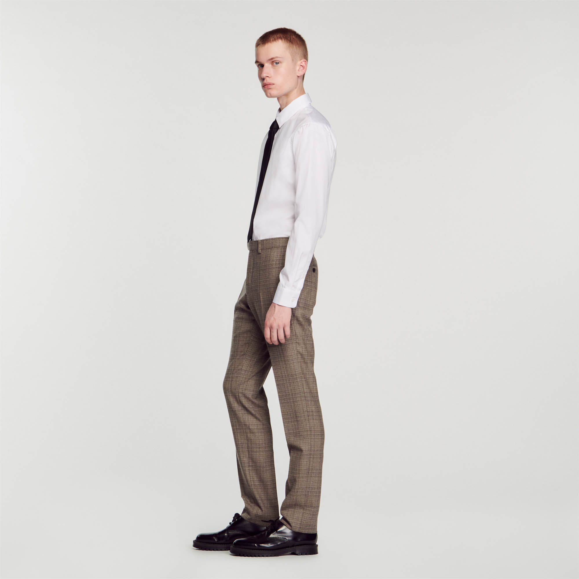 Pantalon de costume en laine
