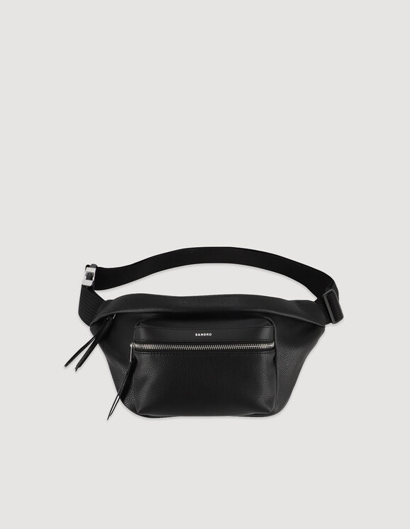 Dkny, Bags, Dkny Black Leather Belt Bag Mini