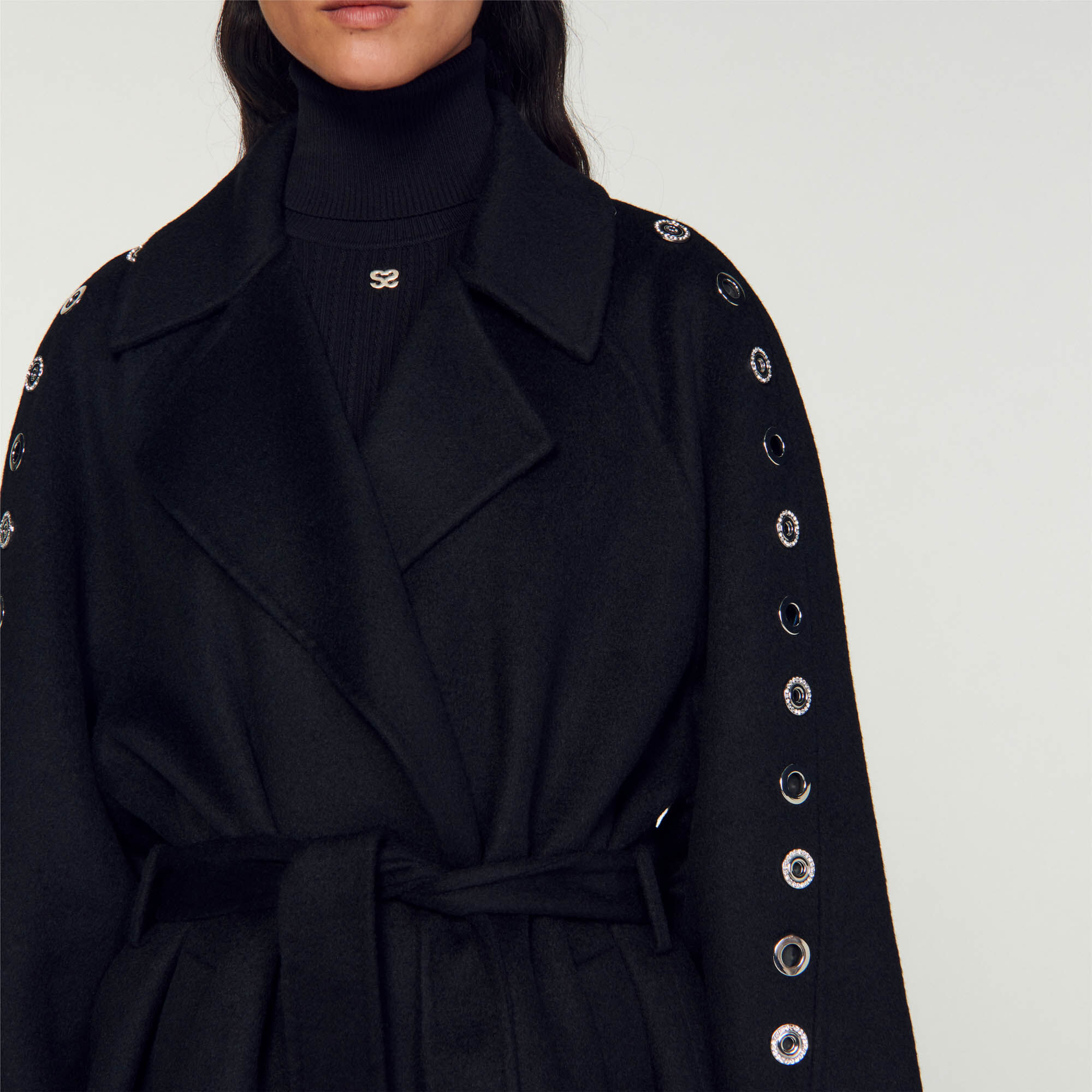 Trench coat sandro femme deals