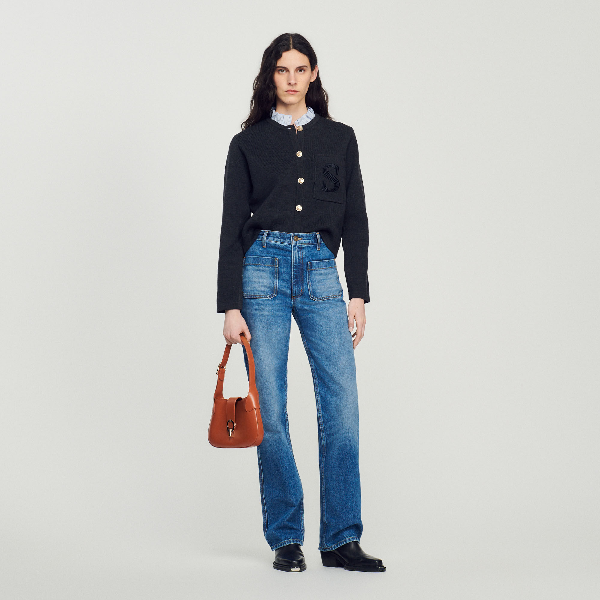 Sandro gilet femme store