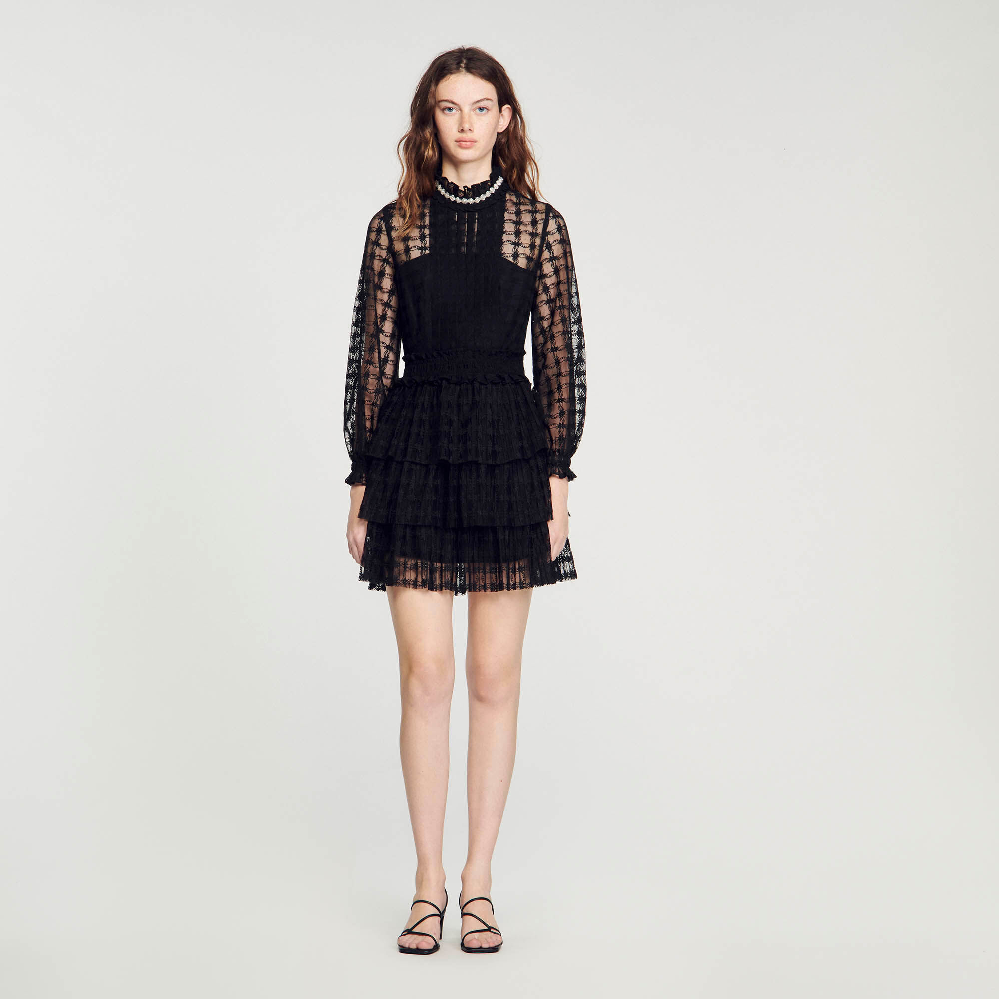 Sandro short outlet lace dress