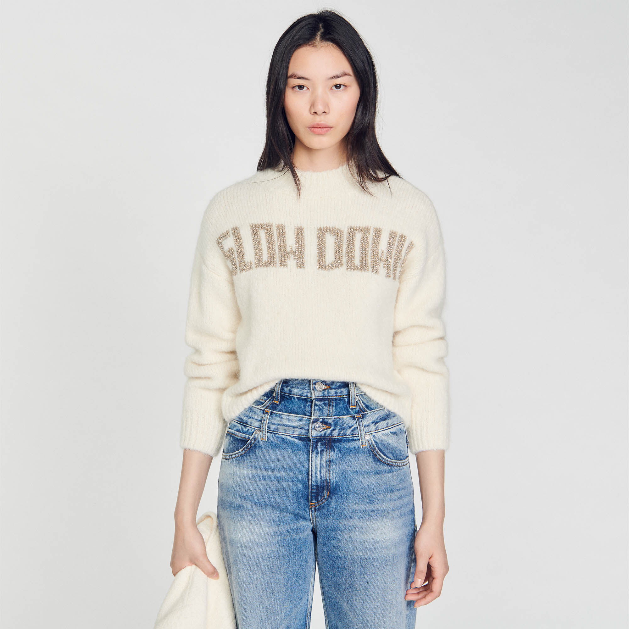 Sandro femme sale pull