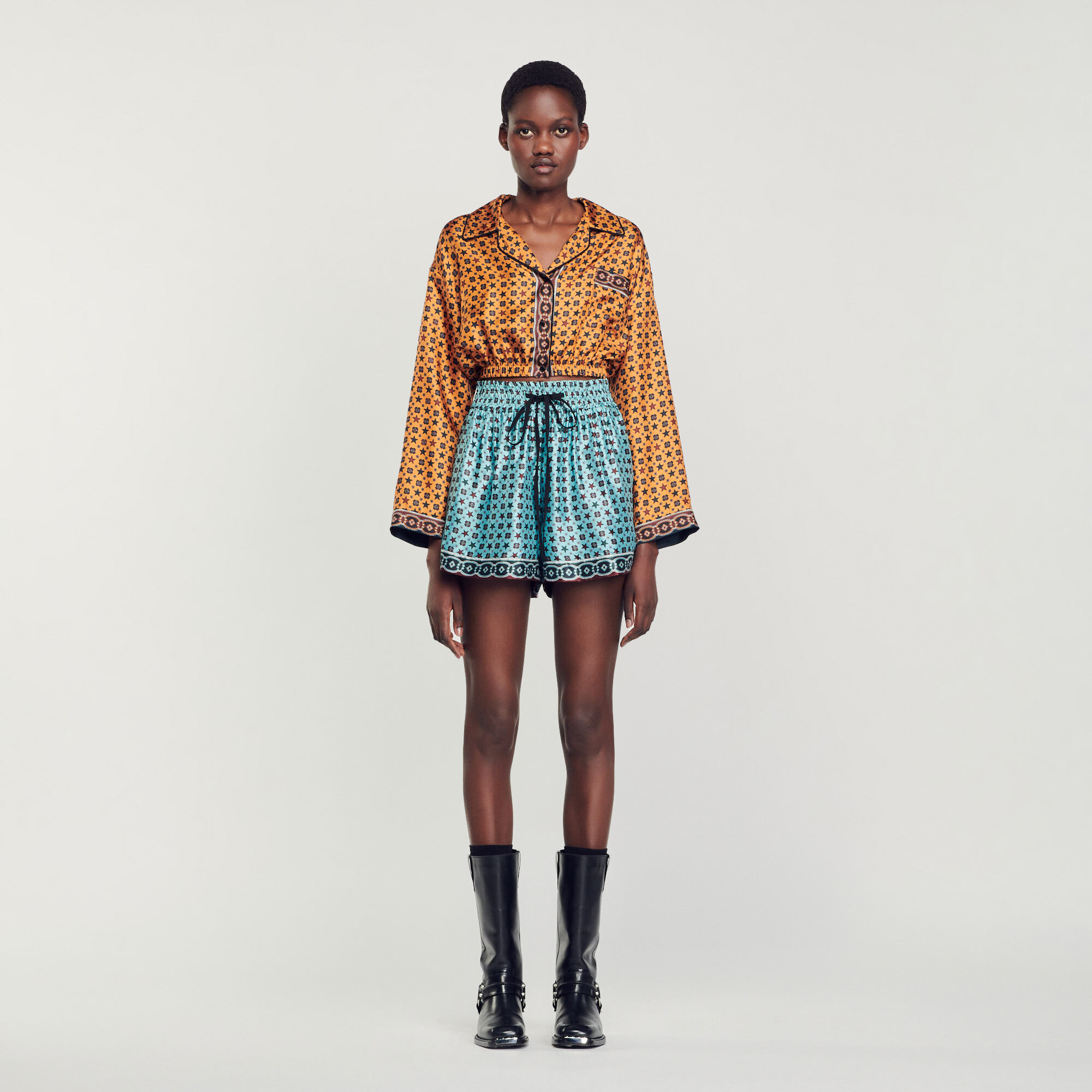 Short femme 46 top