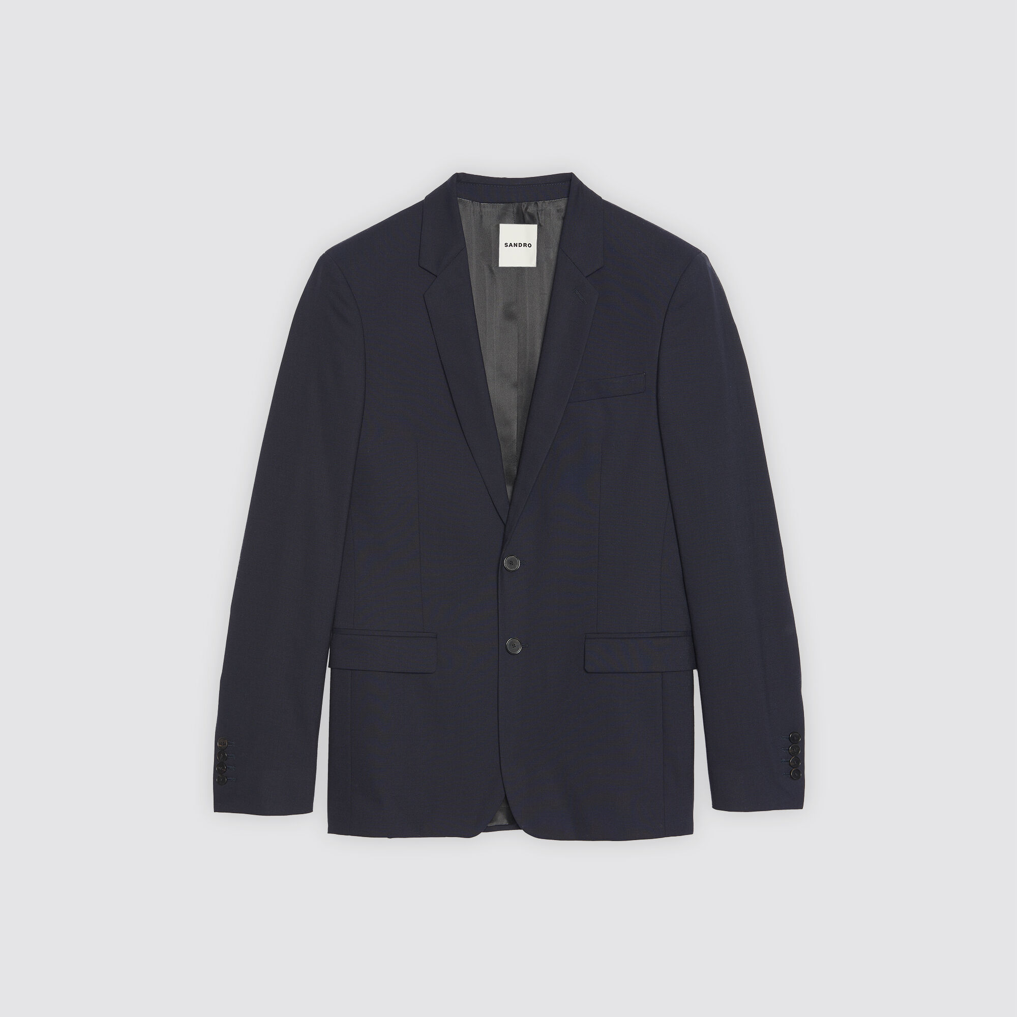 Sandro wool clearance jacket