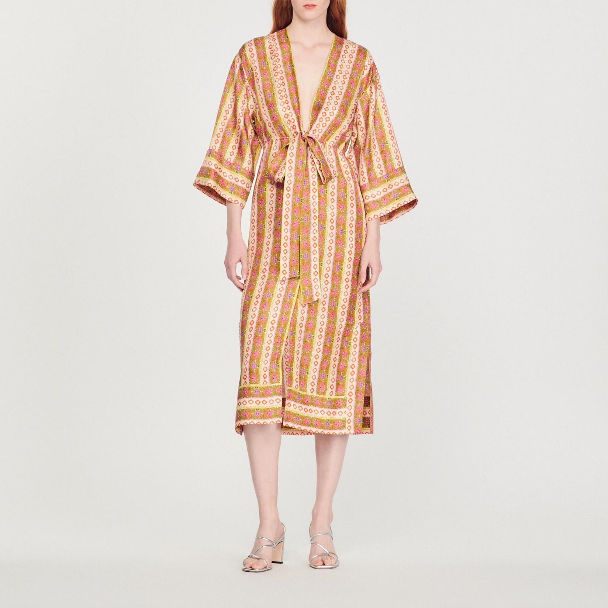 Robe sales kimono sandro