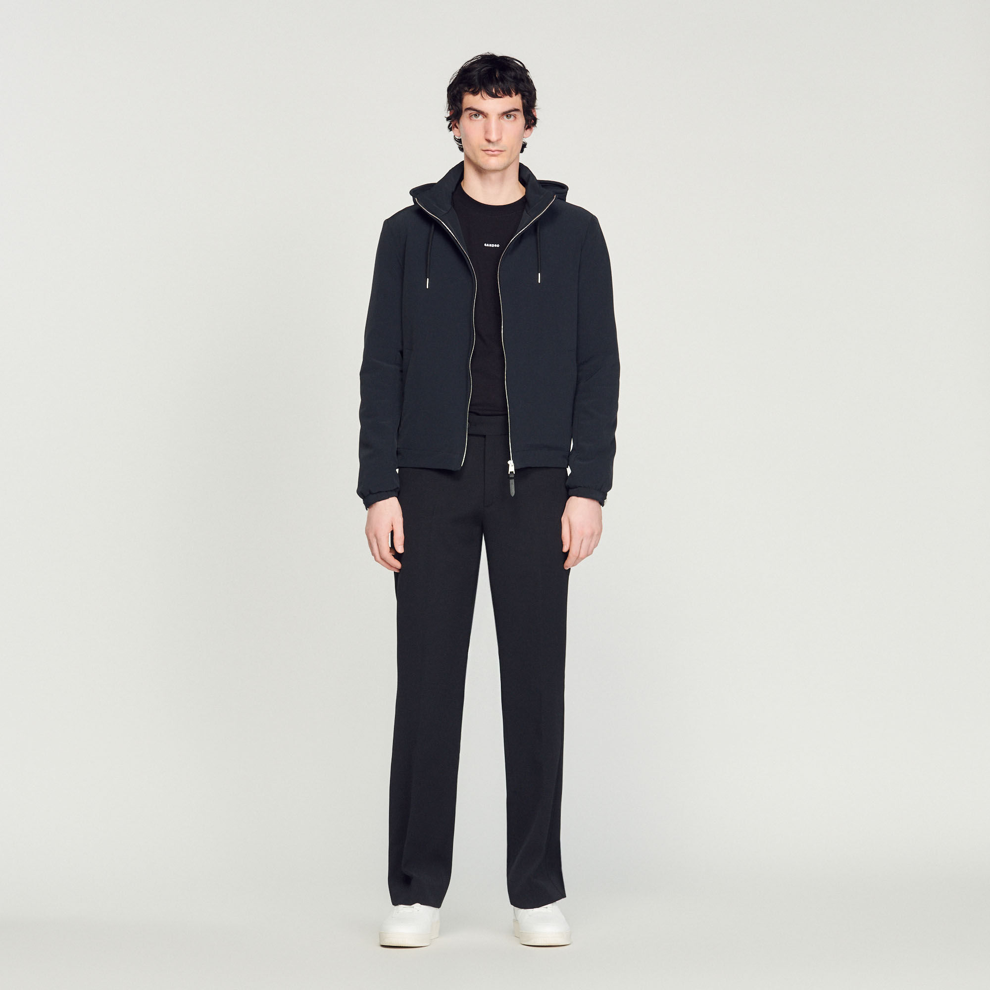 sandro aviator jacket