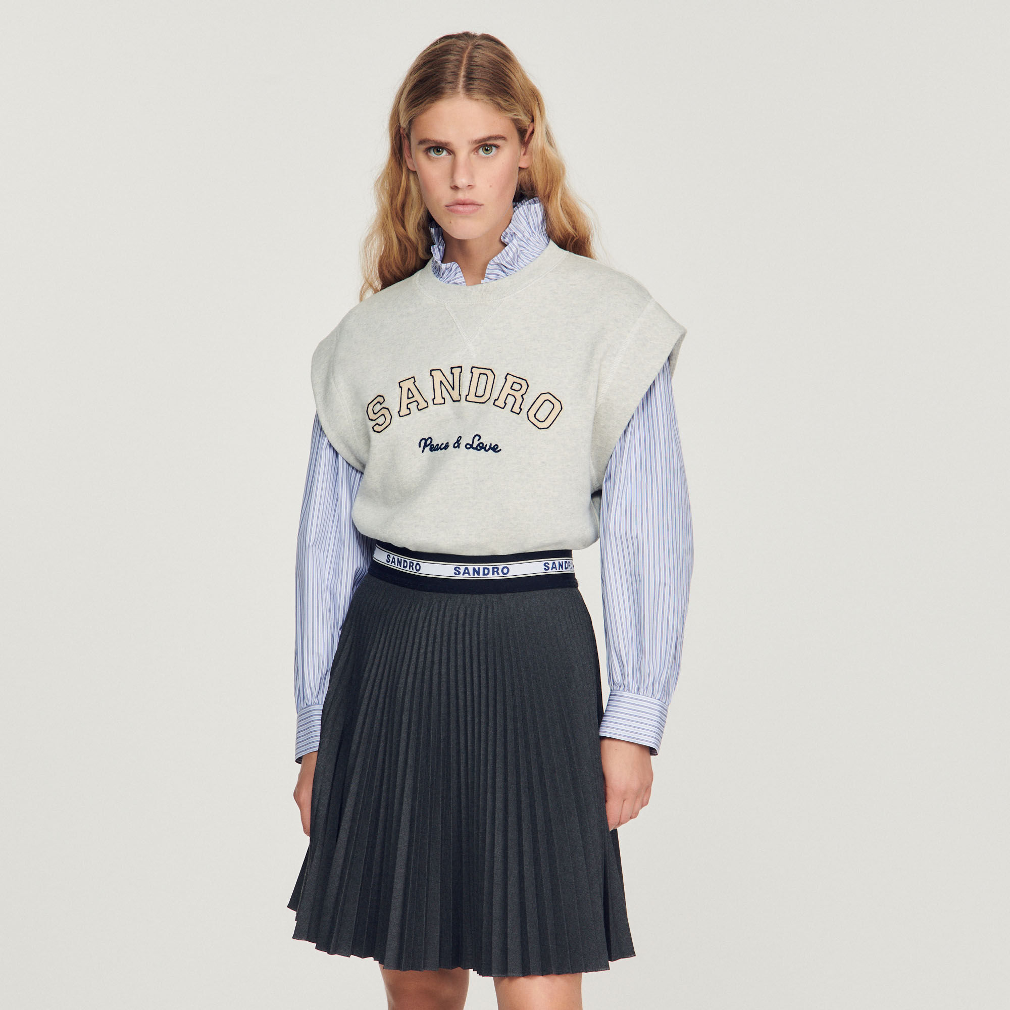Sandro sales love sweatshirt